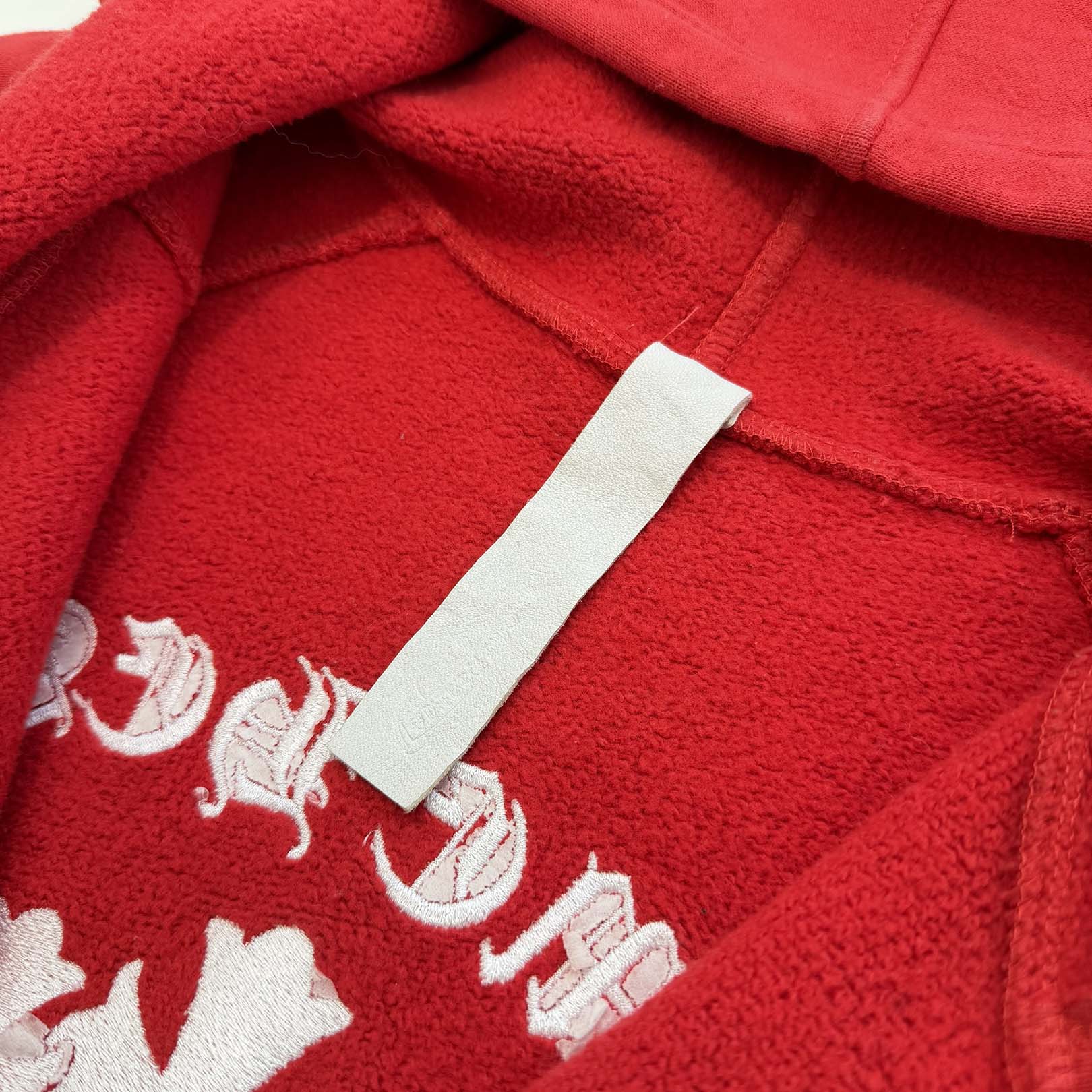 CHROME HEARTS King Taco 3 Cemetery Cross Embroidery Zip Up Hoodie Size XL クロムハーツ キングタコ 3セメタリークロス刺繍 ジップアップフーディー サイズXL