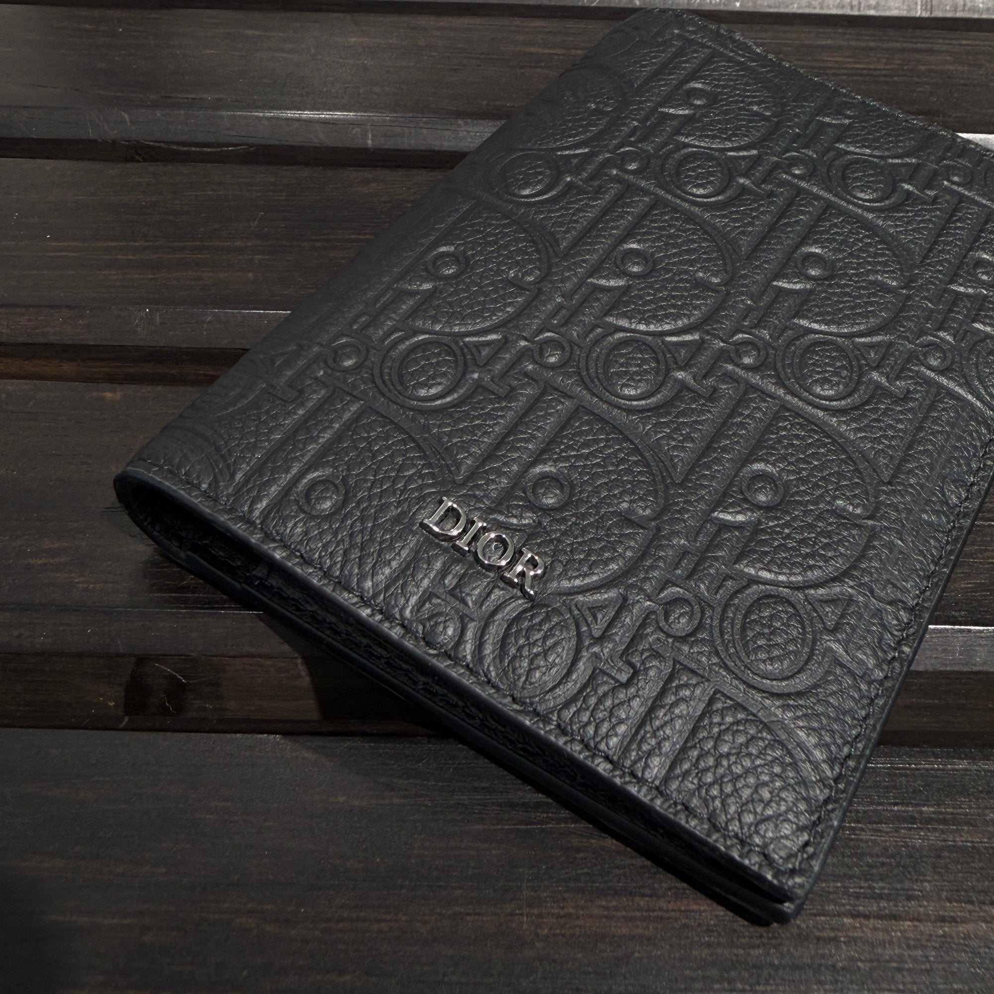 DIOR 2024SS Vertical Bifold Card Holder 2ESCH138FLG_H00N ディオール ヴァーティカル ビフォルド カードホルダー