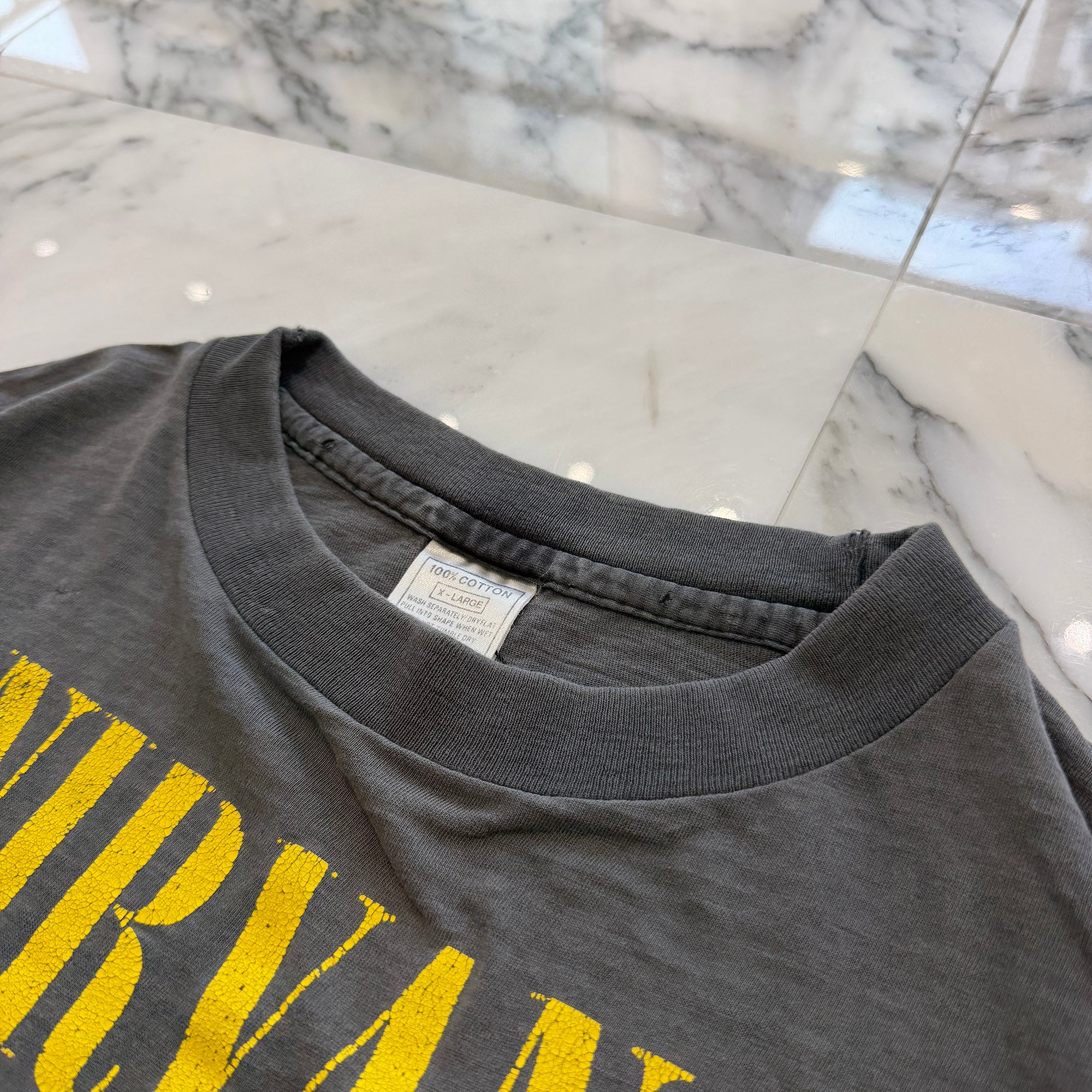 Vintage 90's NIRVANA "SMILE" 1992 anvil S/S Tee Size XL ヴィンテージ 90's ニルヴァーナ "スマイル" 1992 Tシャツ サイズXL