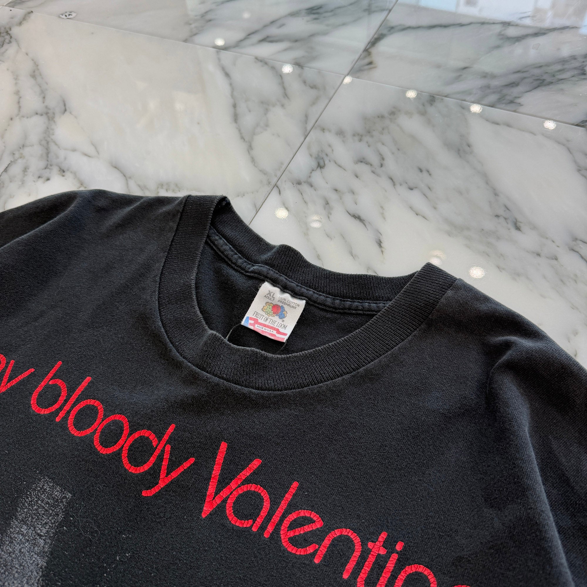 Vintage 90's My Bloody Valentine "Feed Me With Your Kiss" FRUIT OF THE LOOM S/S Tee Size XL ヴィンテージ 90's マイ ブラッディ ヴァレンタイン フィード ミー・ウィズ ユア キス フルーツオブザルーム社製Tシャツ サイズXL