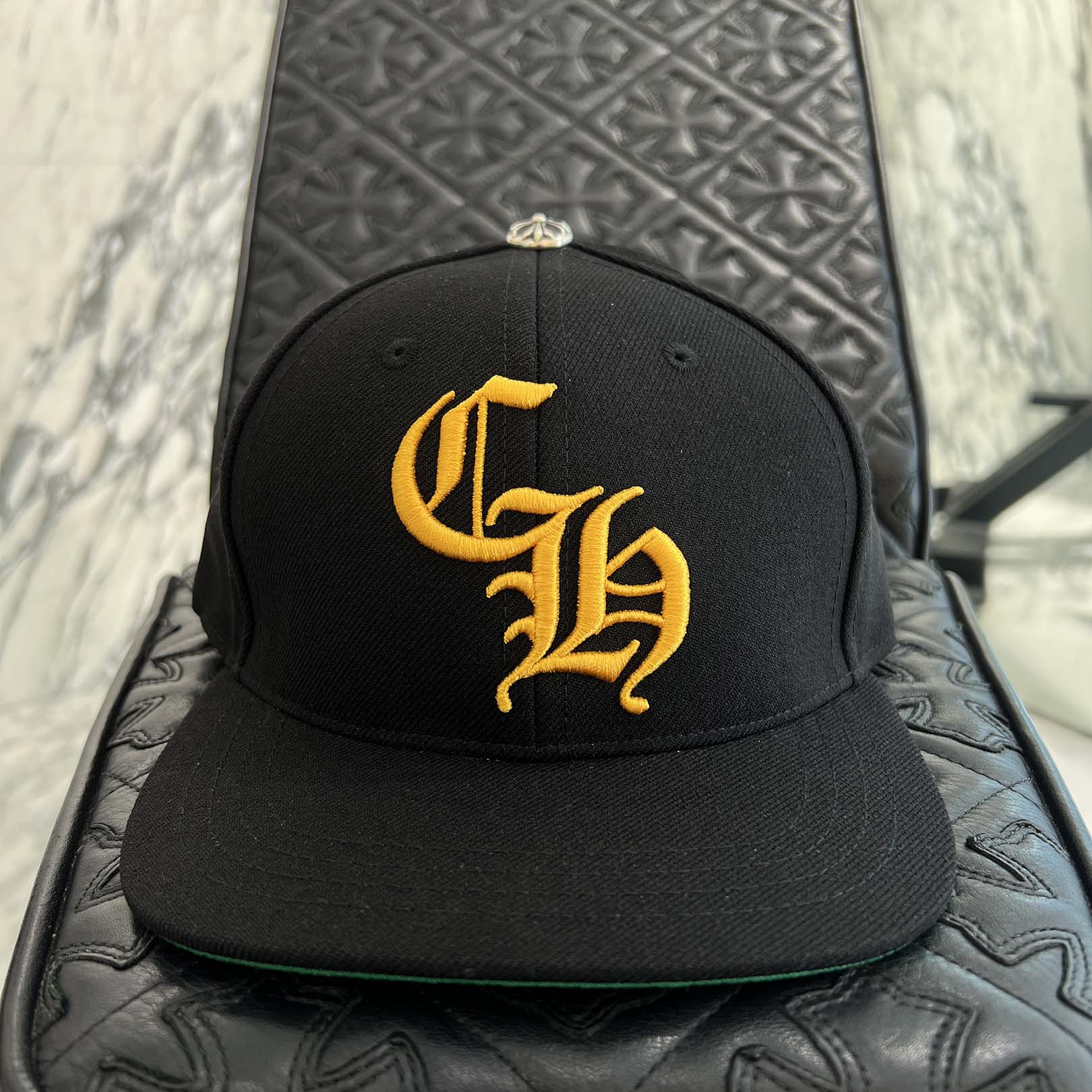 CHROME HEARTS 2025AW CH Logo Embroidery Trucker Cap Size ONE SIZE