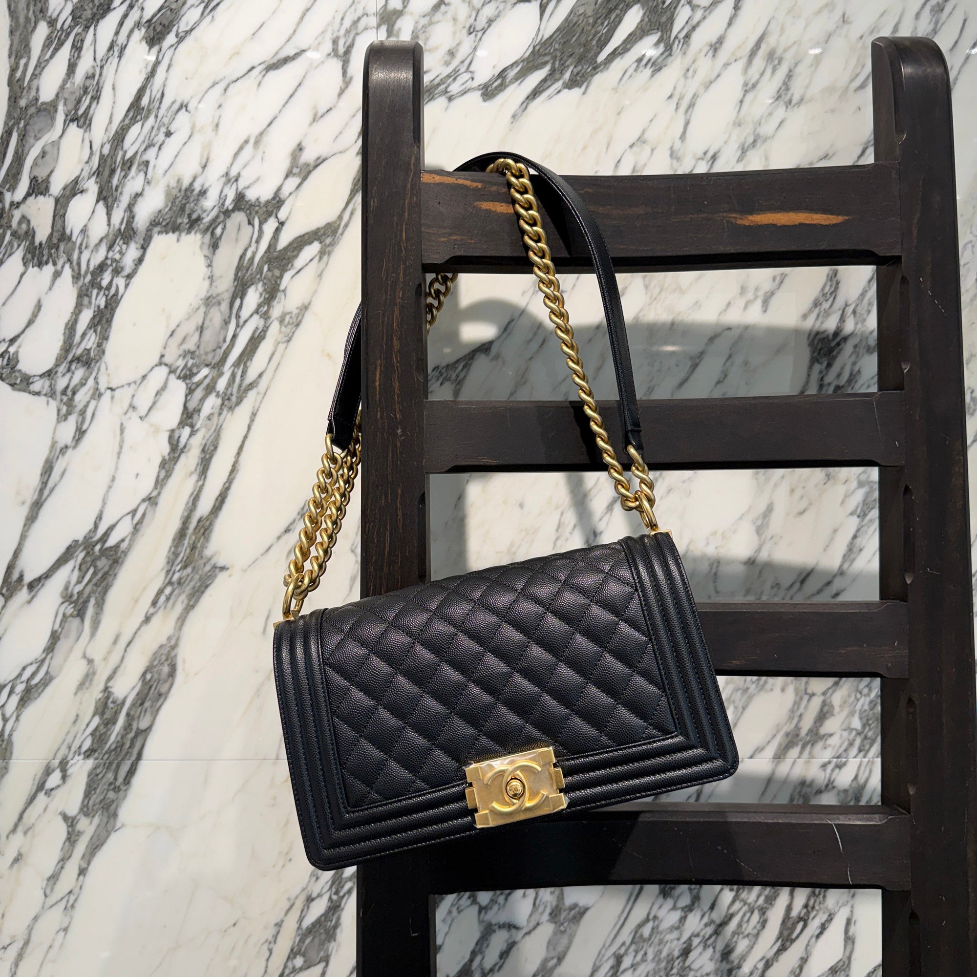 CHANEL Boy Chanel 25 Chain Shoulder Bag シャネル ボーイシャネル 25
