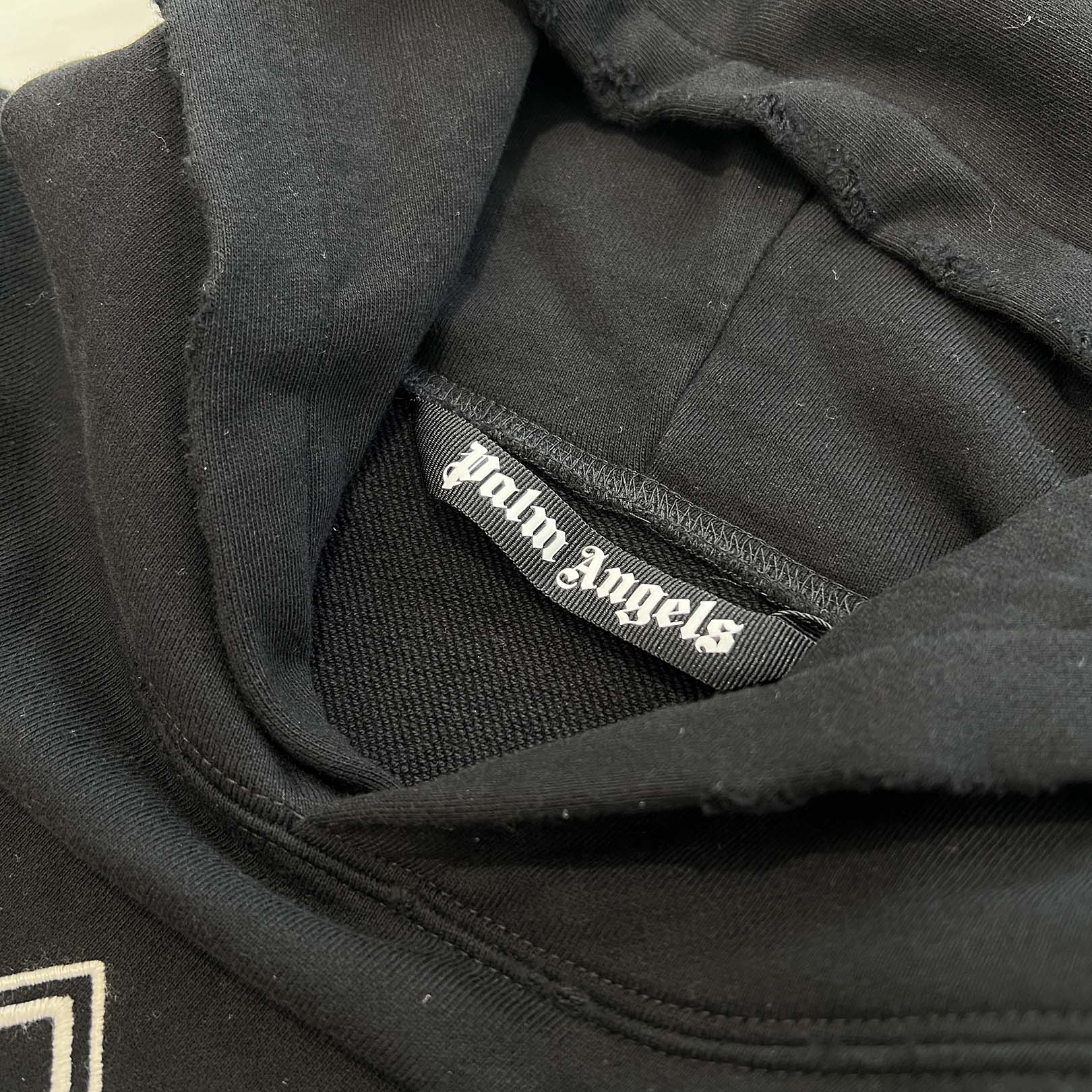 Palm Angels Monogram Statement Logo Hoodie PMBB126E23FLE001 Size XXL パームエンジェルス モノグラム ステートメント ロゴ パーカー サイズXXL