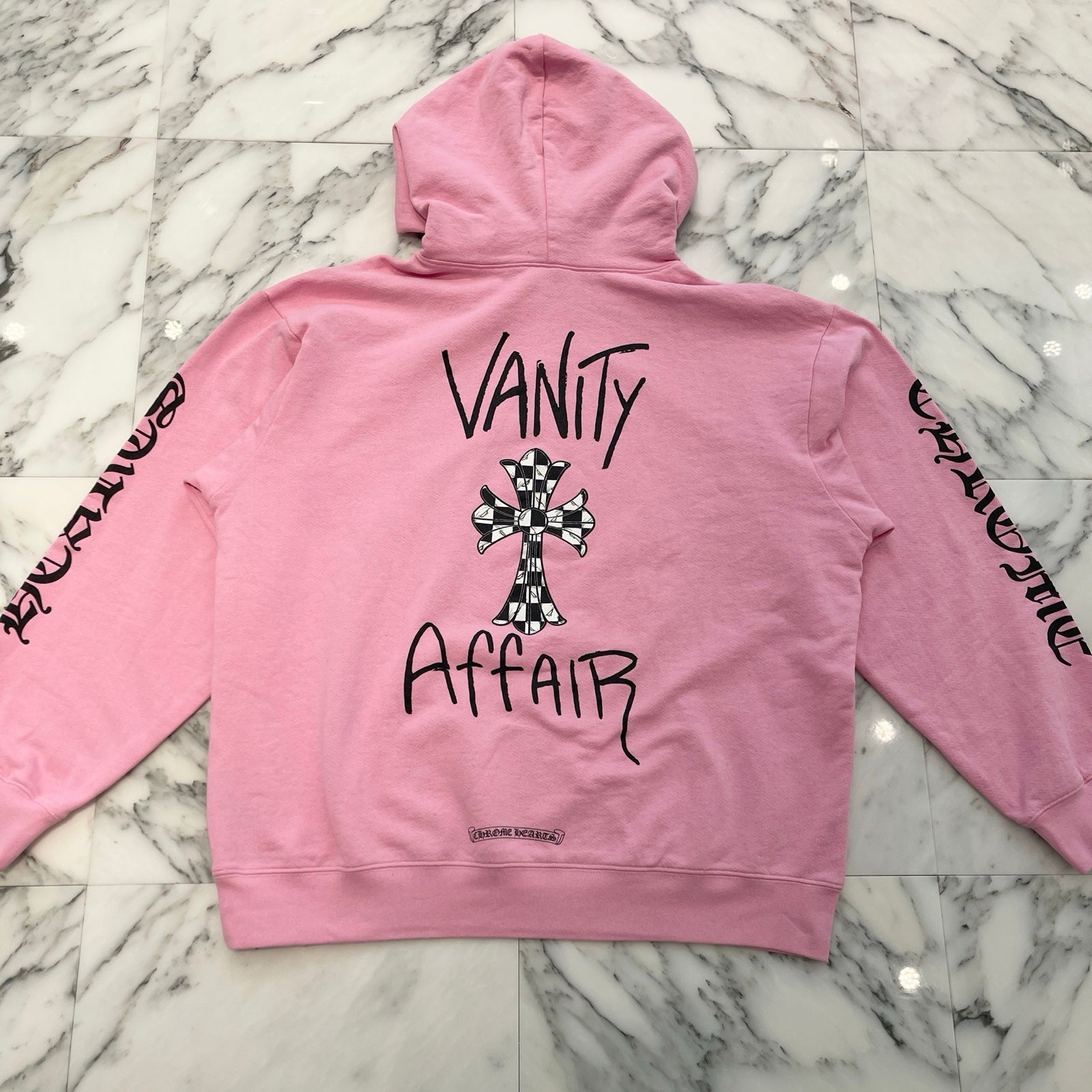 CHROME HEARTS × MATTY BOY Vanity Affair Pullover Hoodie Size XXL クロムハーツ × マッティボーイ バニティ・アフェア プルオーバーフーディー サイズXXL