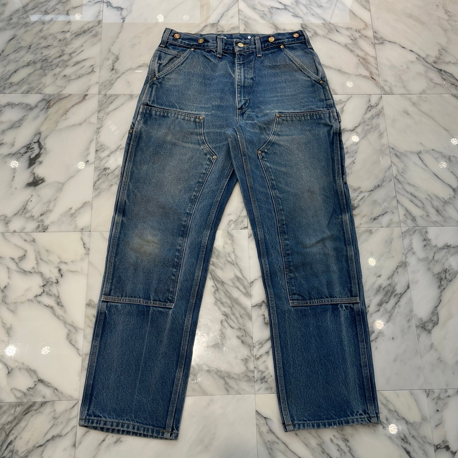 Carhartt Double Knee Denim Painter Pants Size 34×32 カーハート ダブルニー デニム ペインターパンツ サイズ 34×32