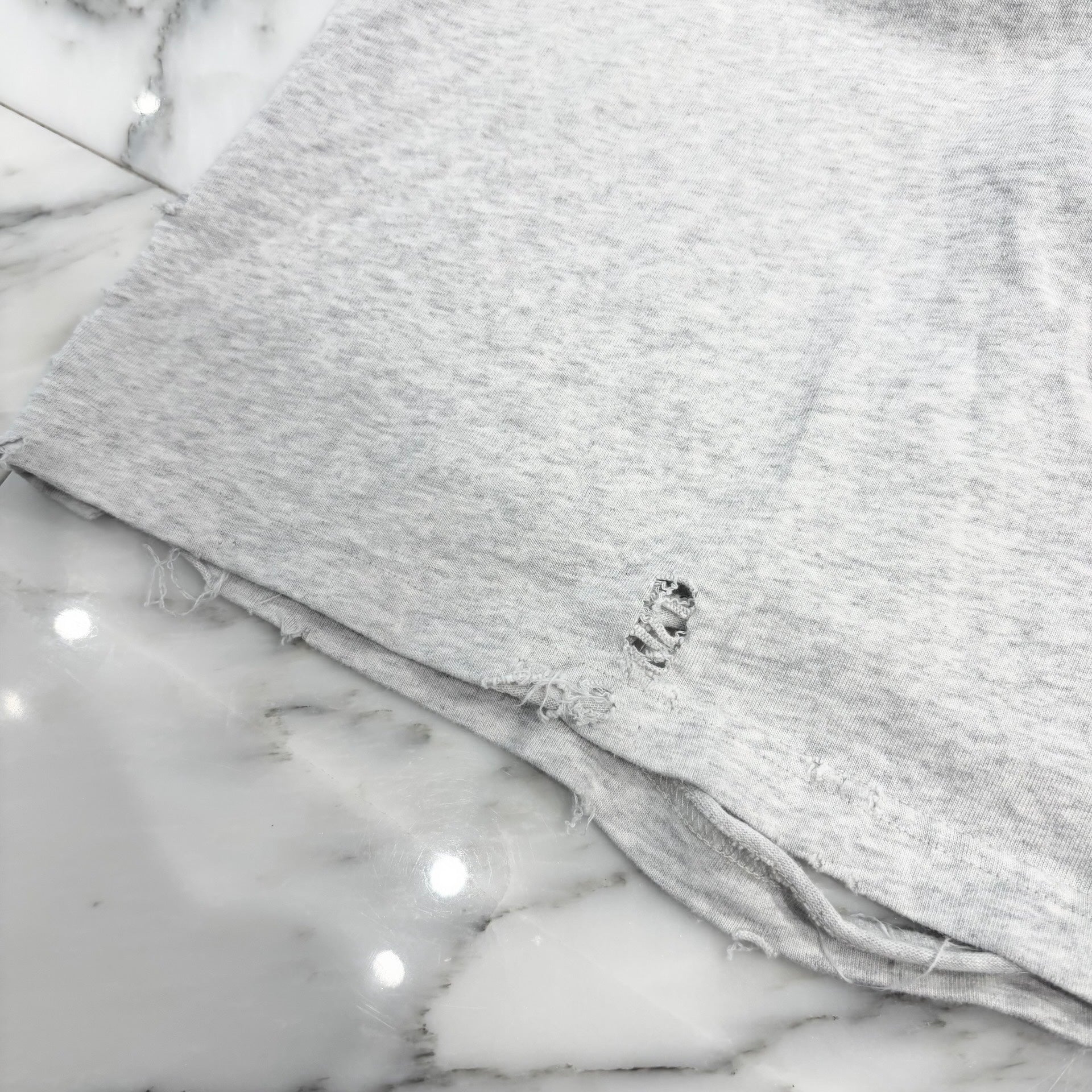 BALENCIAGA 2022SS Destroy Repaired Oversized Tee 704056 TMVA5 Size L バレンシアガ デストロイリペア オーバーサイズTシャツ サイズL