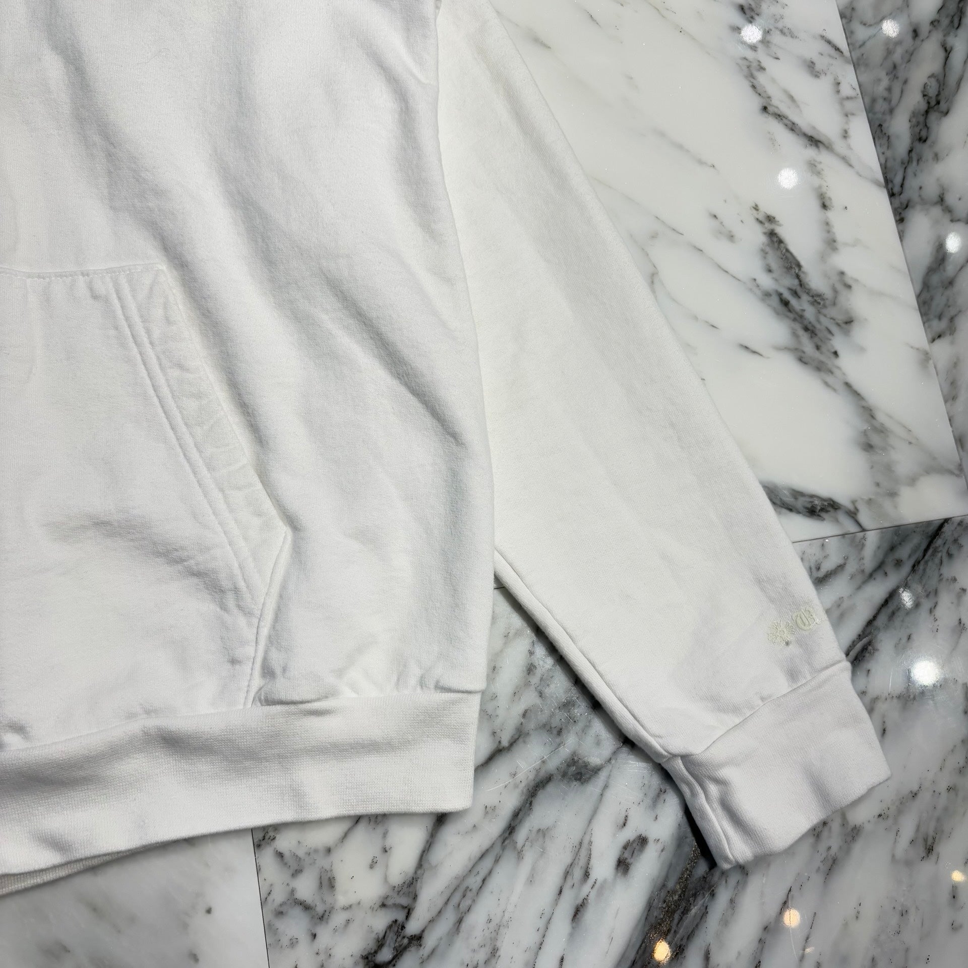 CHROME HEARTS Glow In The Dark Horseshoe Zip Up Hoodie Size M クロムハーツ グローインザダーク ホースシュー ジップアップフーディ サイズM