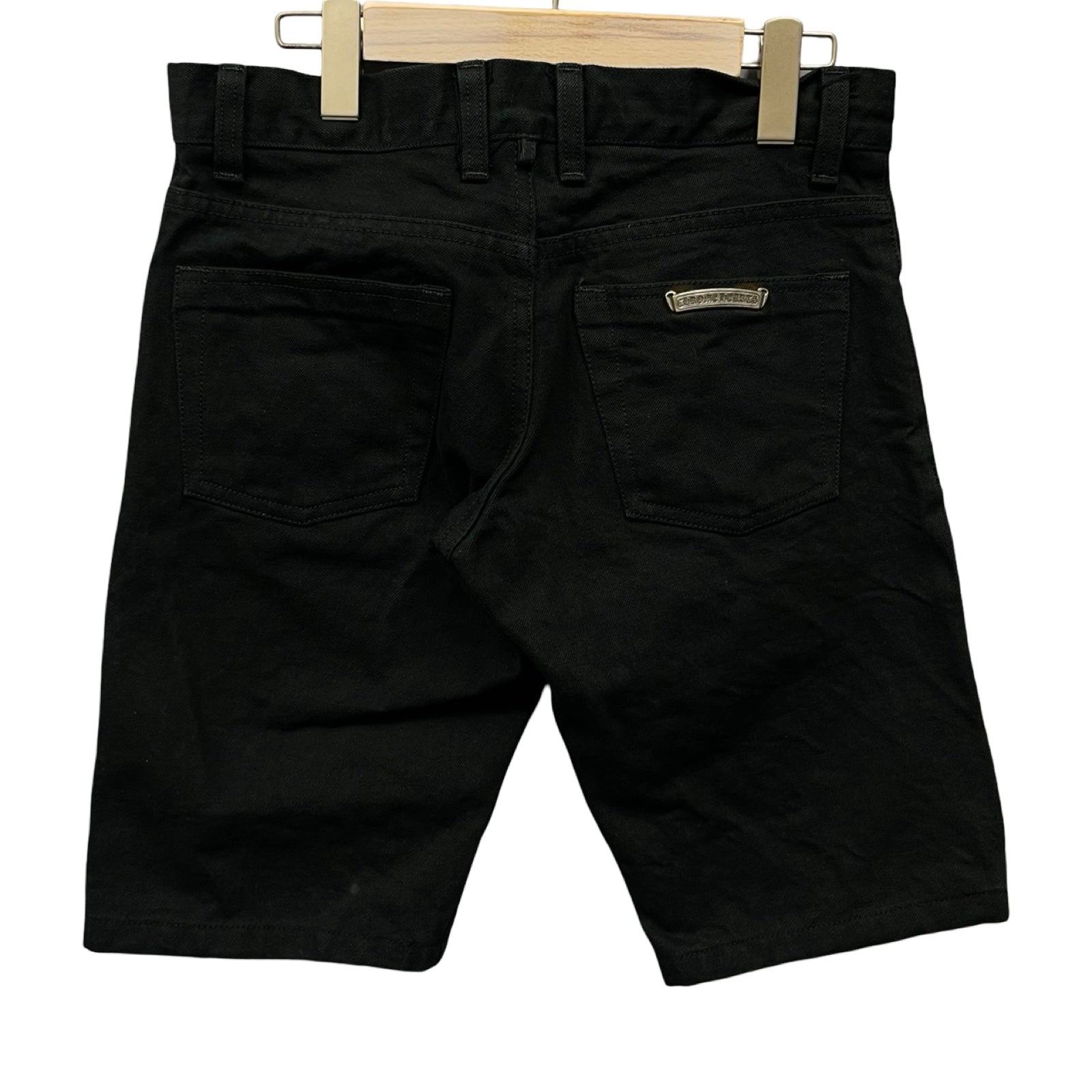 CHROME HEARTS CH Plus Ball Half Jeans Size 30