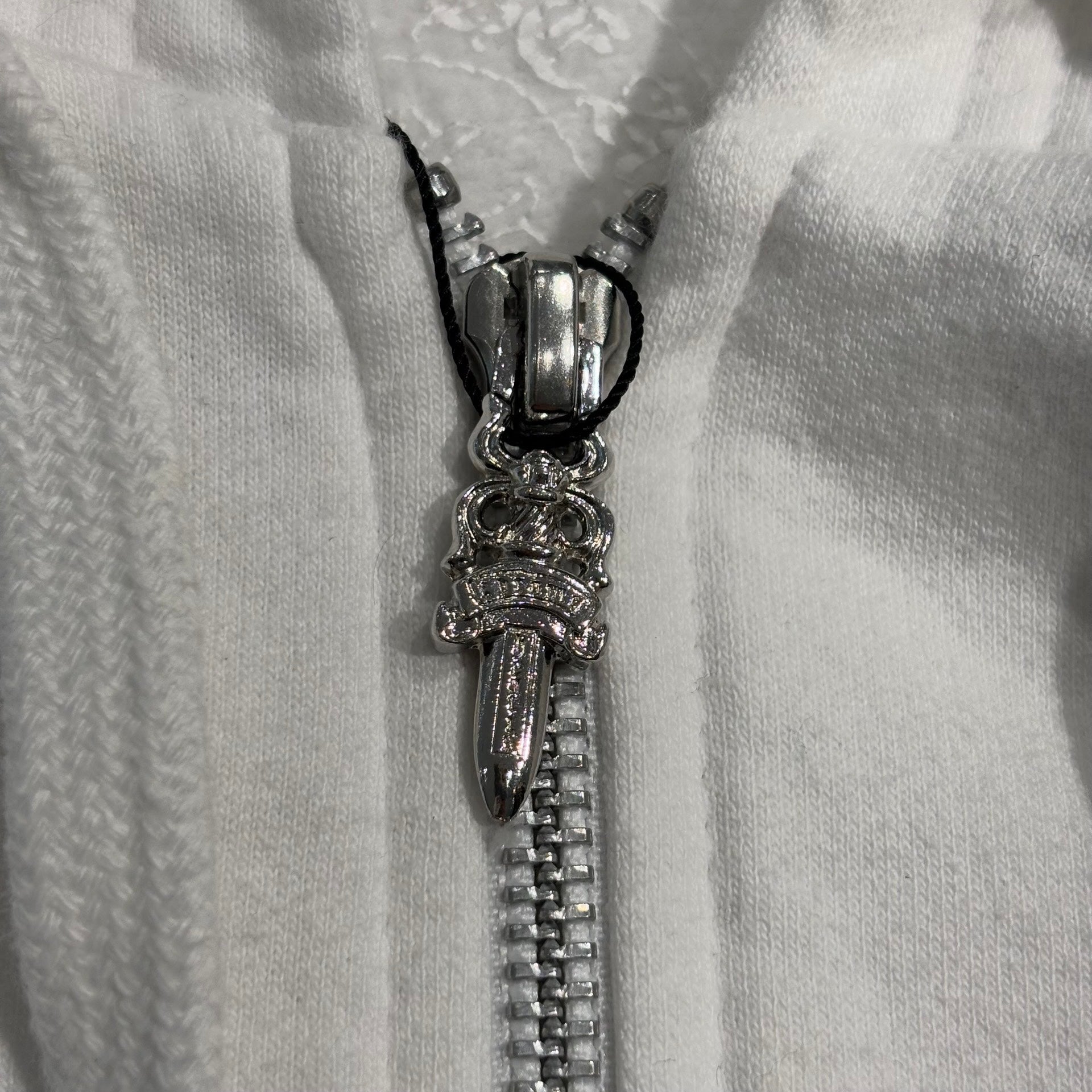 CHROME HEARTS Glow In The Dark Horseshoe Zip Up Hoodie Size M クロムハーツ グローインザダーク ホースシュー ジップアップフーディ サイズM