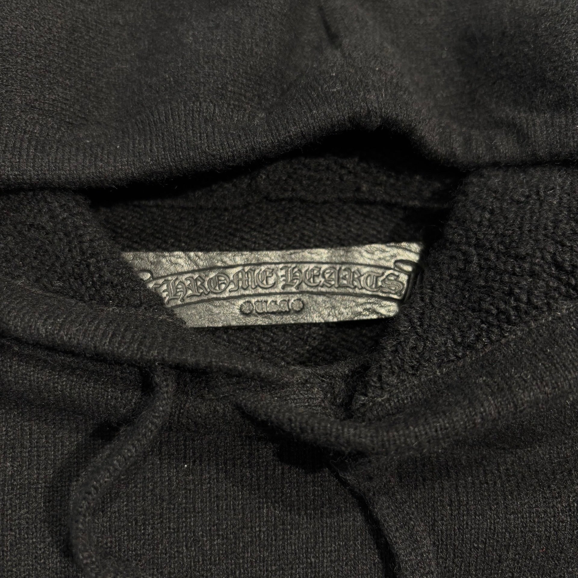 CHROME HEARTS Y NOT Cashmere Logo Embroidery Pullover Knit Hoodie Size L クロムハーツ ワイノット スローライド カシミヤ プルオーバー ニットフーディ サイズL