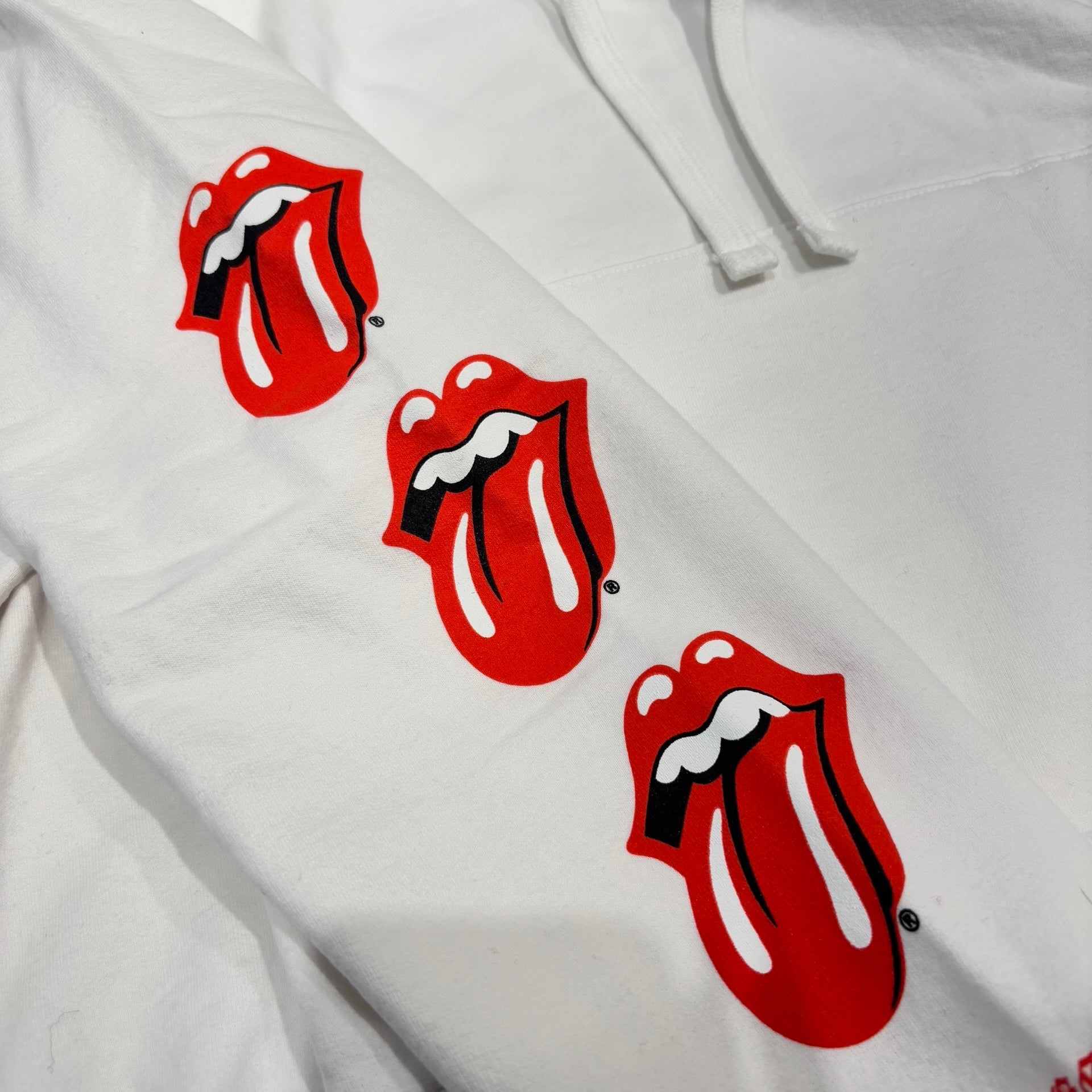 CHROME HEARTS × The Rolling Stones Las Vegas Limited Lip & Tongue Pullover Hoodie Size L クロムハーツ×ザローリングストーンズ ラスベガス限定 リップ＆タン プルオーバーフーディー サイズL