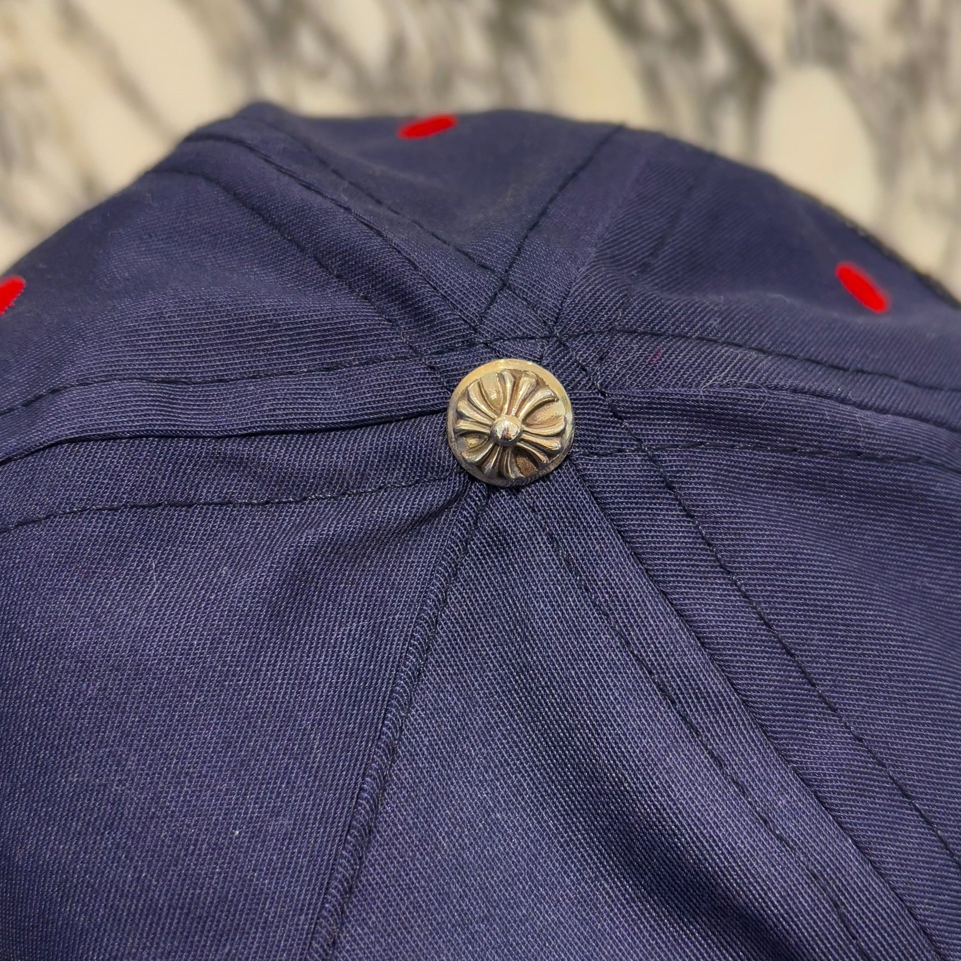 CHROME HEARTS GAS STATION King Taco 3 Cemetery Cross Trucker Cap Size ONE SIZE（53-60）クロムハーツ ガスステーション キングタコ 3セメタリークロス トラッカーキャップ サイズONE SIZE（53-60）