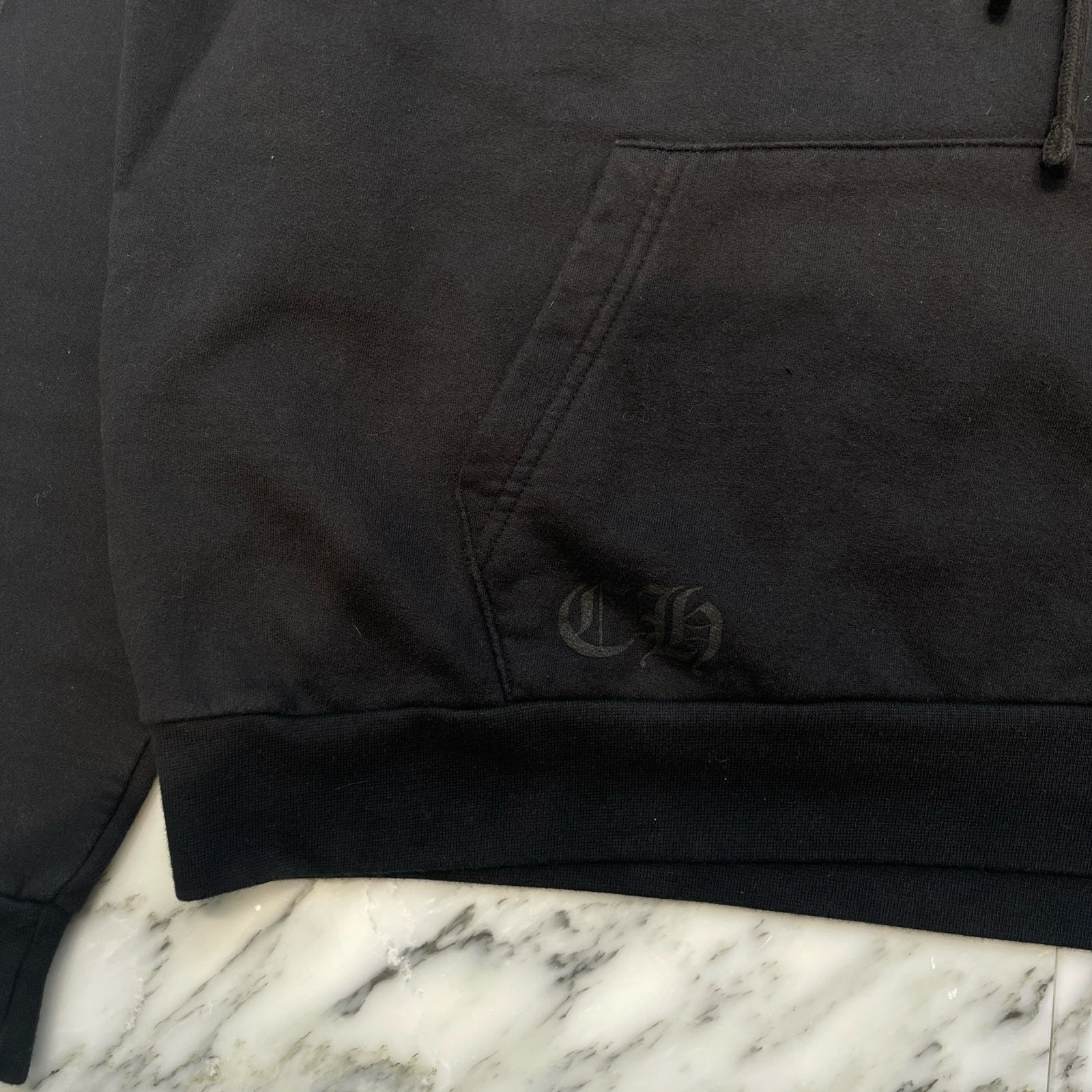 CHROME HEARTS Neon Bar Logo Pullover Hoodie Size L クロムハーツ ネオンバーロゴ プルオーバーフーディー サイズL