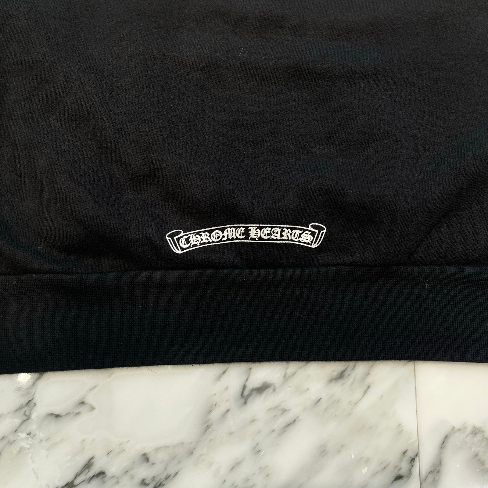 CHROME HEARTS Neon Bar Logo Pullover Hoodie Size L クロムハーツ ネオンバーロゴ プルオーバーフーディー サイズL