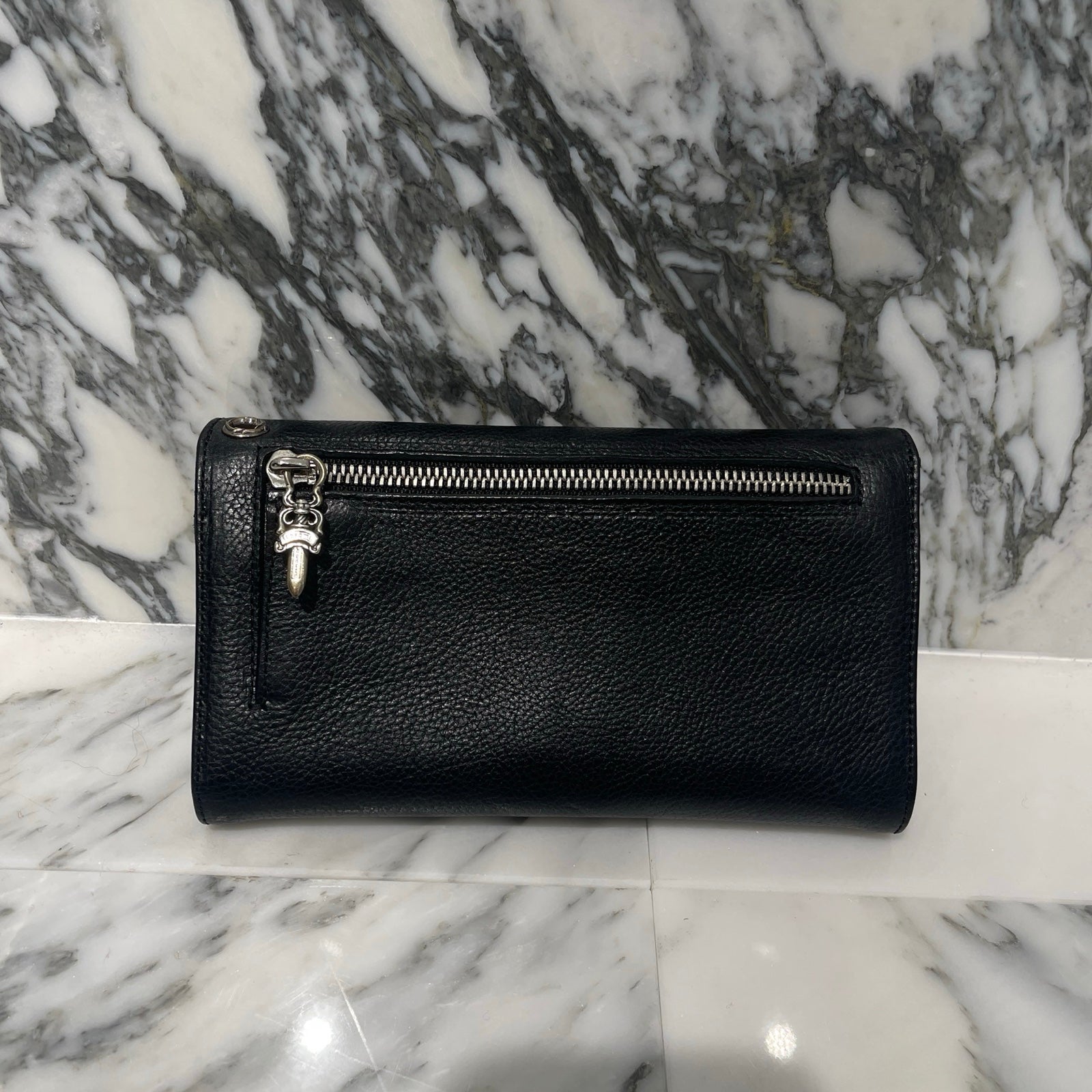 CHROME HEARTS Wave Cross Ball Wallet クロムハーツ ウェーブクロスボール ウォレット