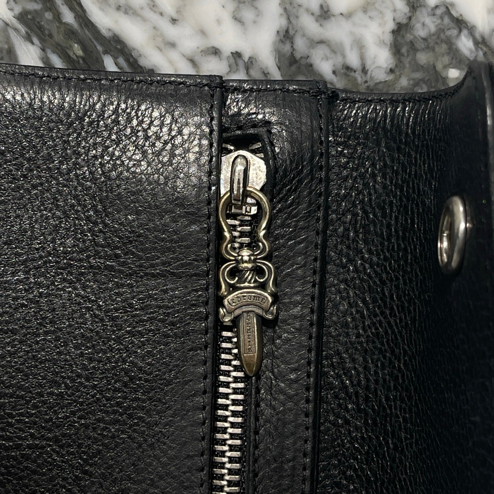 CHROME HEARTS Wave Cross Ball Wallet クロムハーツ ウェーブクロスボール ウォレット