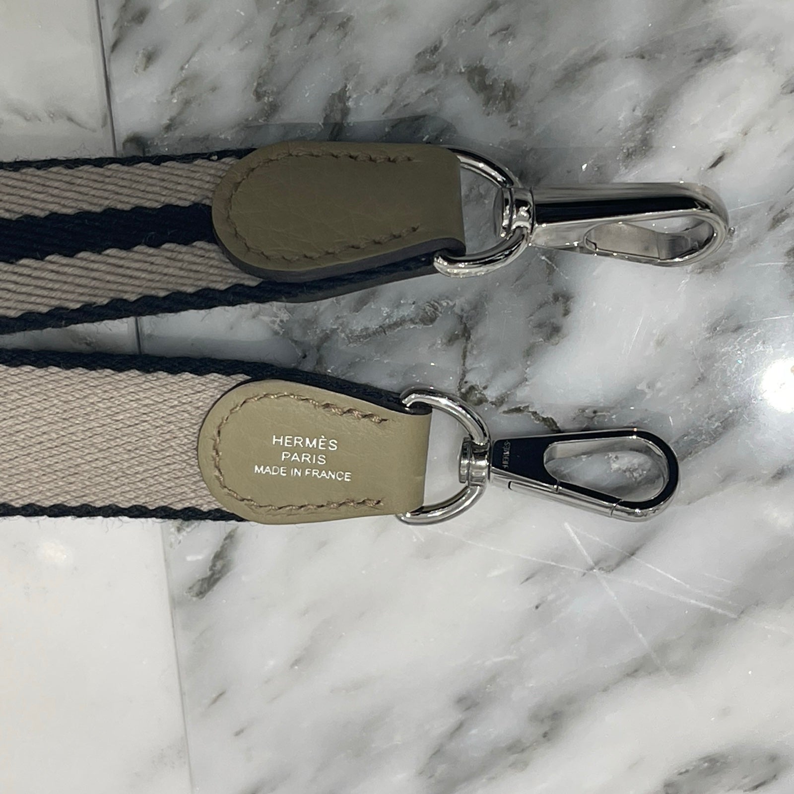 HERMES Evelyne TPM ETOUPE Shoulder Bag W刻印（2024）エルメス エブリン TPM エトゥープ レザーショルダーバッグ