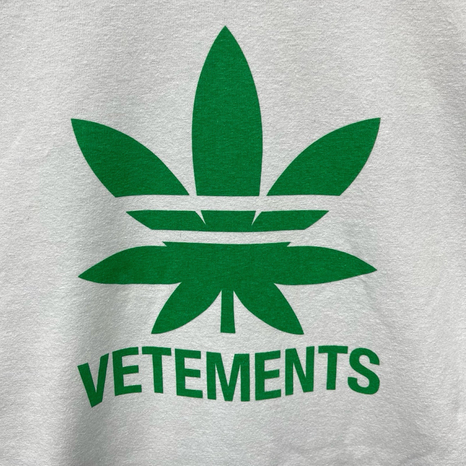 VETEMENTS 2020SS Docking Marijuana Tee Size M