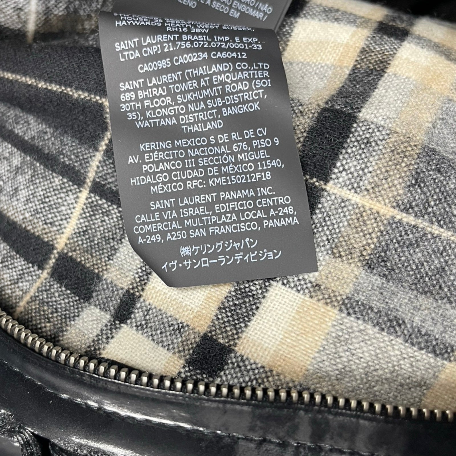 SAINT LAURENT PARIS Vinyl Jacket With Hooded 713327 Y2F85 Size 48