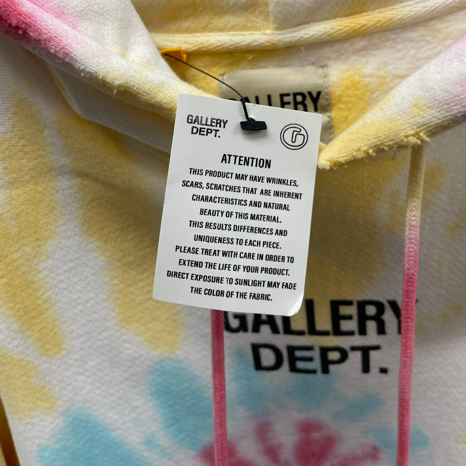 GALLERY DEPT. 2021SS Marina Tie Dye Hoodie GD-MTD-2090 Size S
