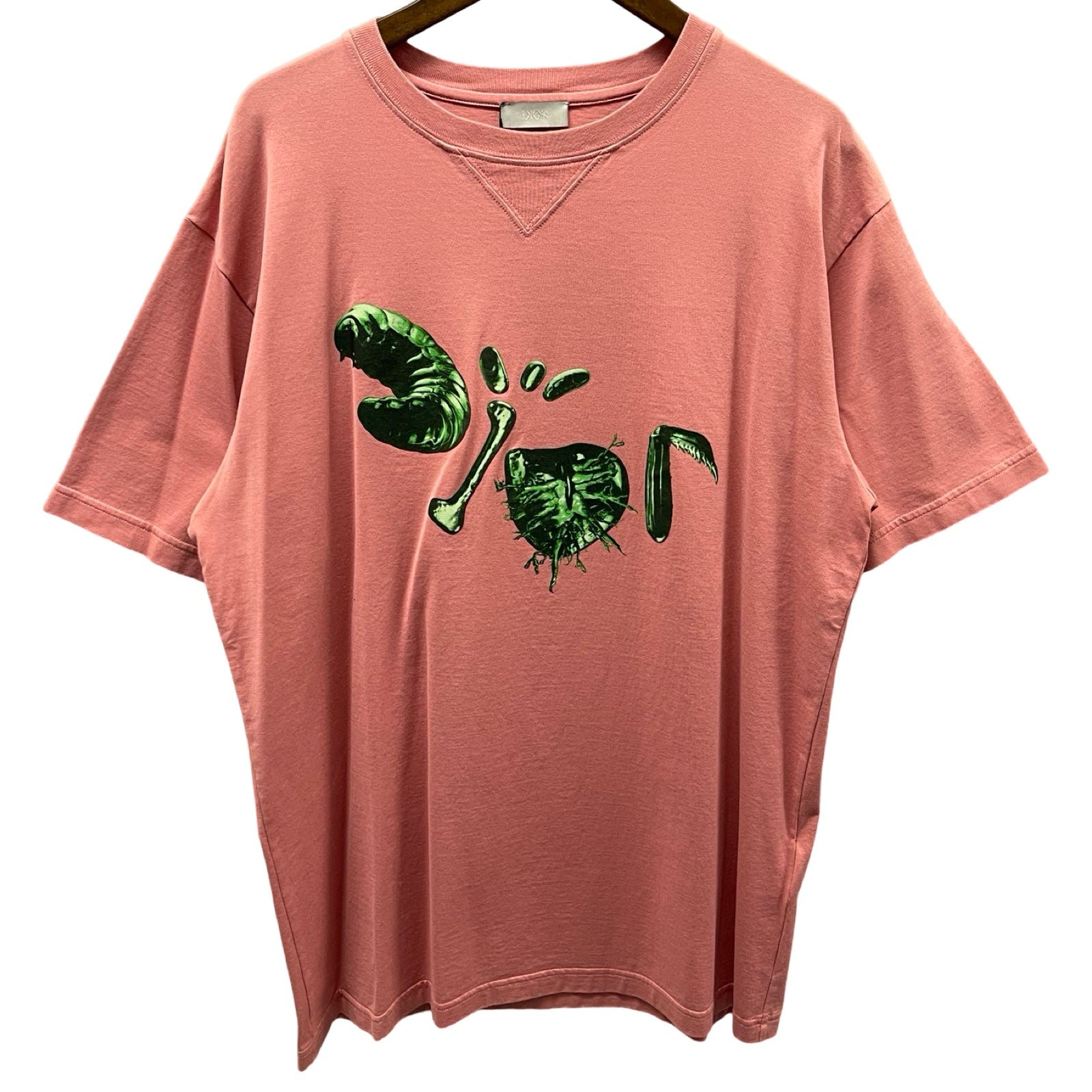 DIOR × Travis Scott 2022AW Cactus Jack Dior Oversized Tee 213J685C0677 Size L