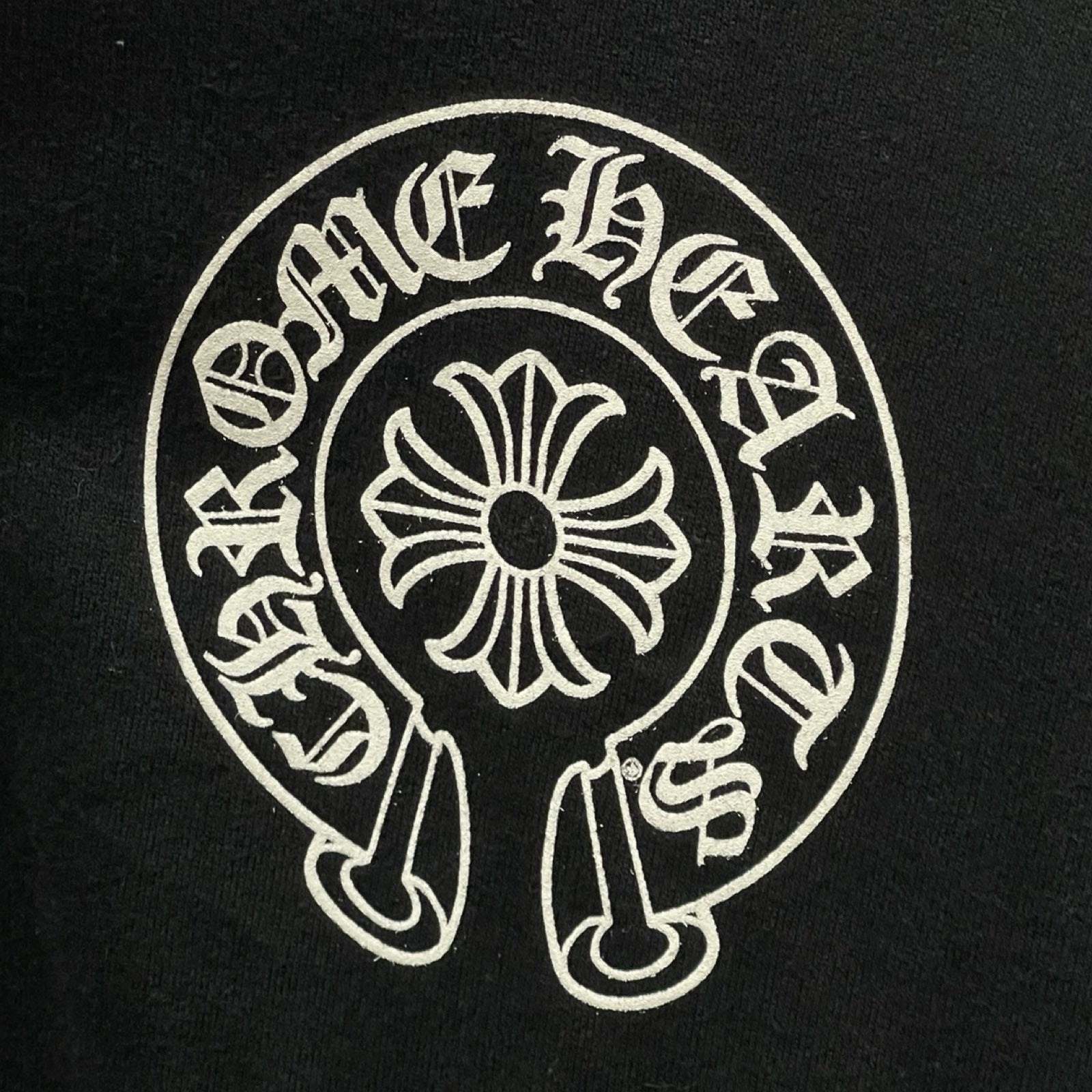 CHROME HEARTS 2022SS Multi Color Horseshoe Pullover Hoodie Size S