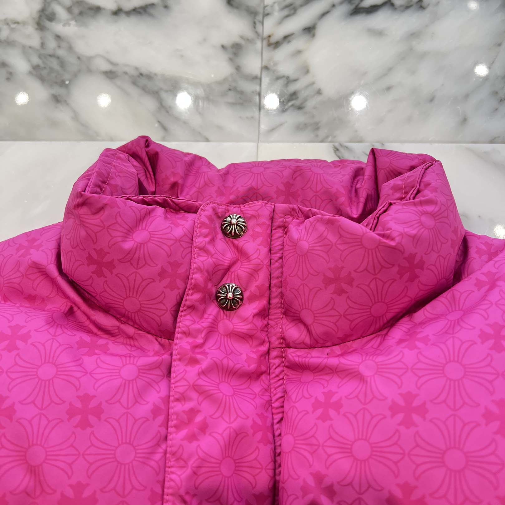 CHROME HEARTS CH Plus Stiff Down Jacket Size M クロムハーツ CHプラス スティッフ ダウンジャケット サイズM