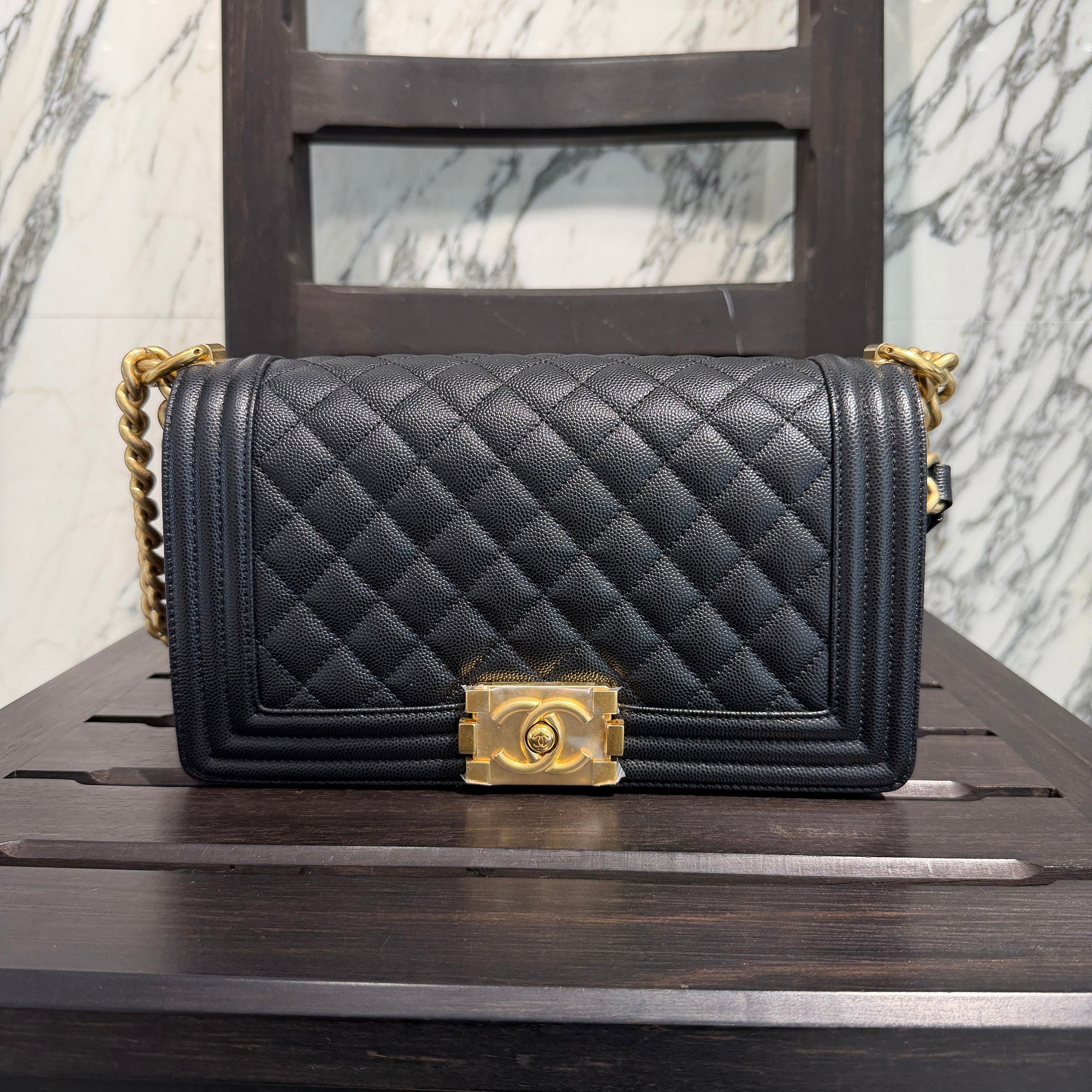 CHANEL Boy Chanel 25 Chain Shoulder Bag シャネル ボーイシャネル 25 チェーンショルダーバッグ