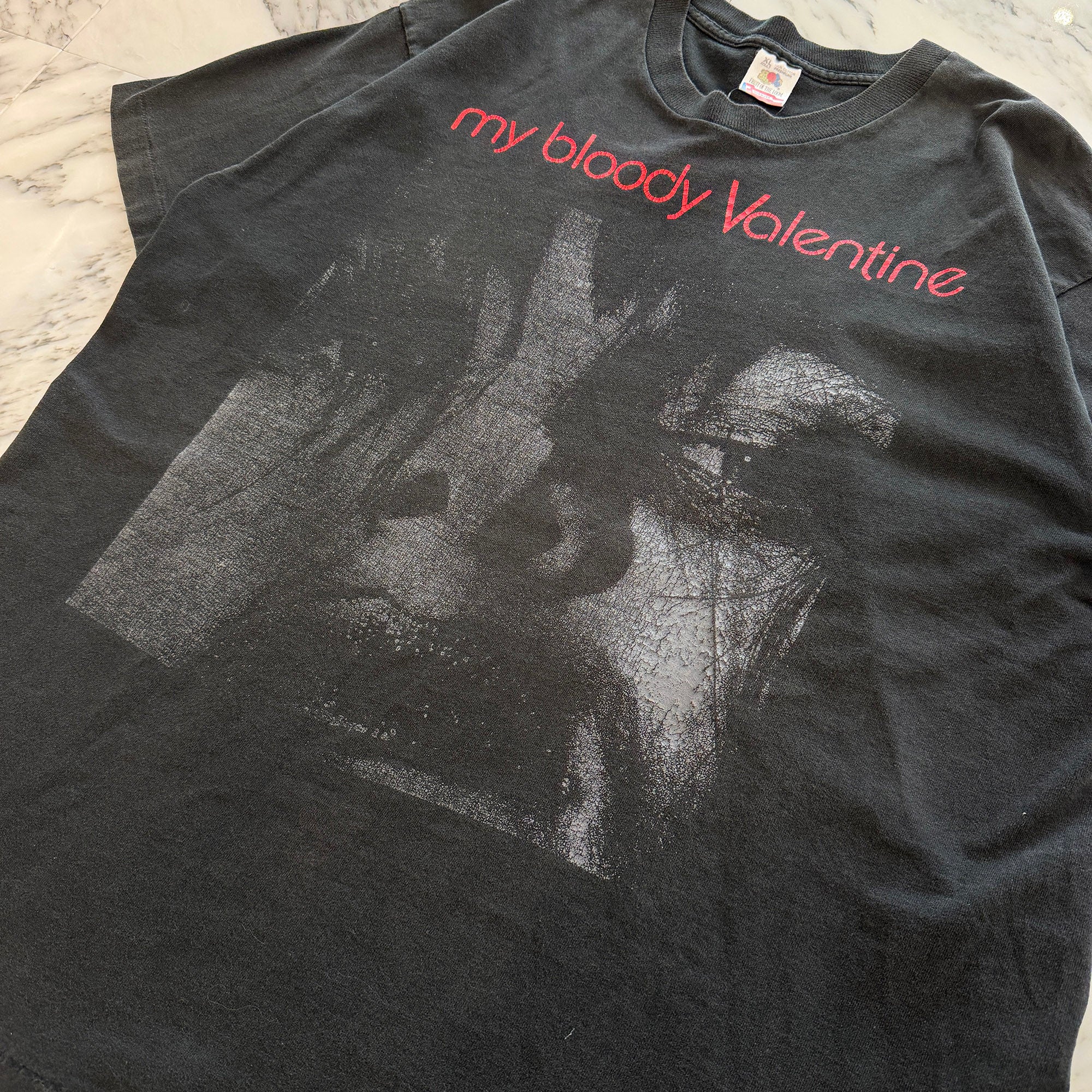 Vintage 90's My Bloody Valentine "Feed Me With Your Kiss" FRUIT OF THE LOOM S/S Tee Size XL ヴィンテージ 90's マイ ブラッディ ヴァレンタイン フィード ミー・ウィズ ユア キス フルーツオブザルーム社製Tシャツ サイズXL