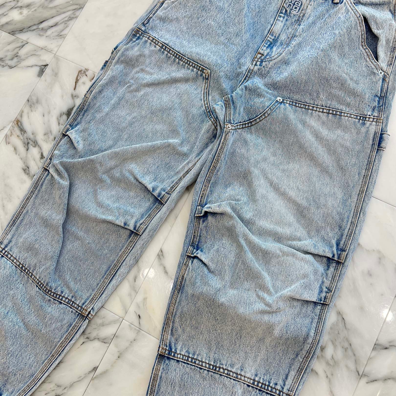 Alexander Wang 2022SS Double Front Carpenter Jeans 4DC4214012 Size