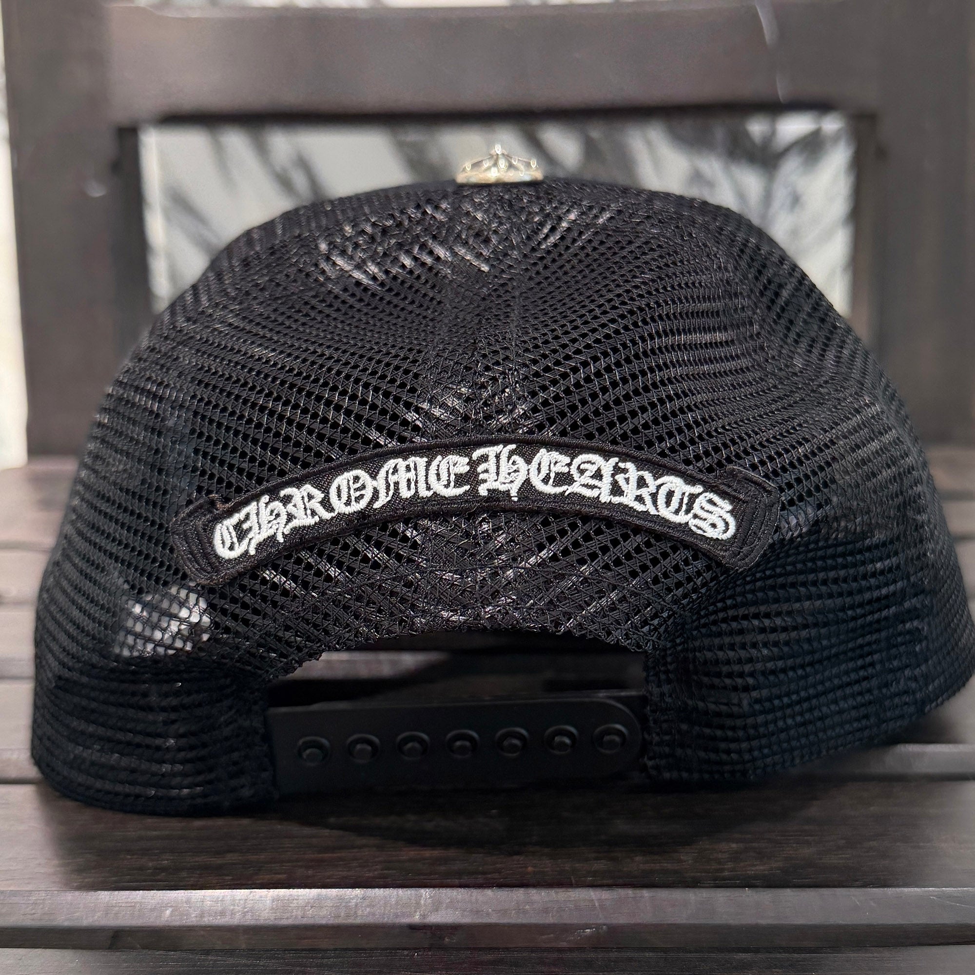 CHROME HEARTS Triple Cross Patch Trucker Cap ONE SIZE (51-61) クロムハーツ トリプルクロスパッチ トラッカーキャップ ONE SIZE (51-61)