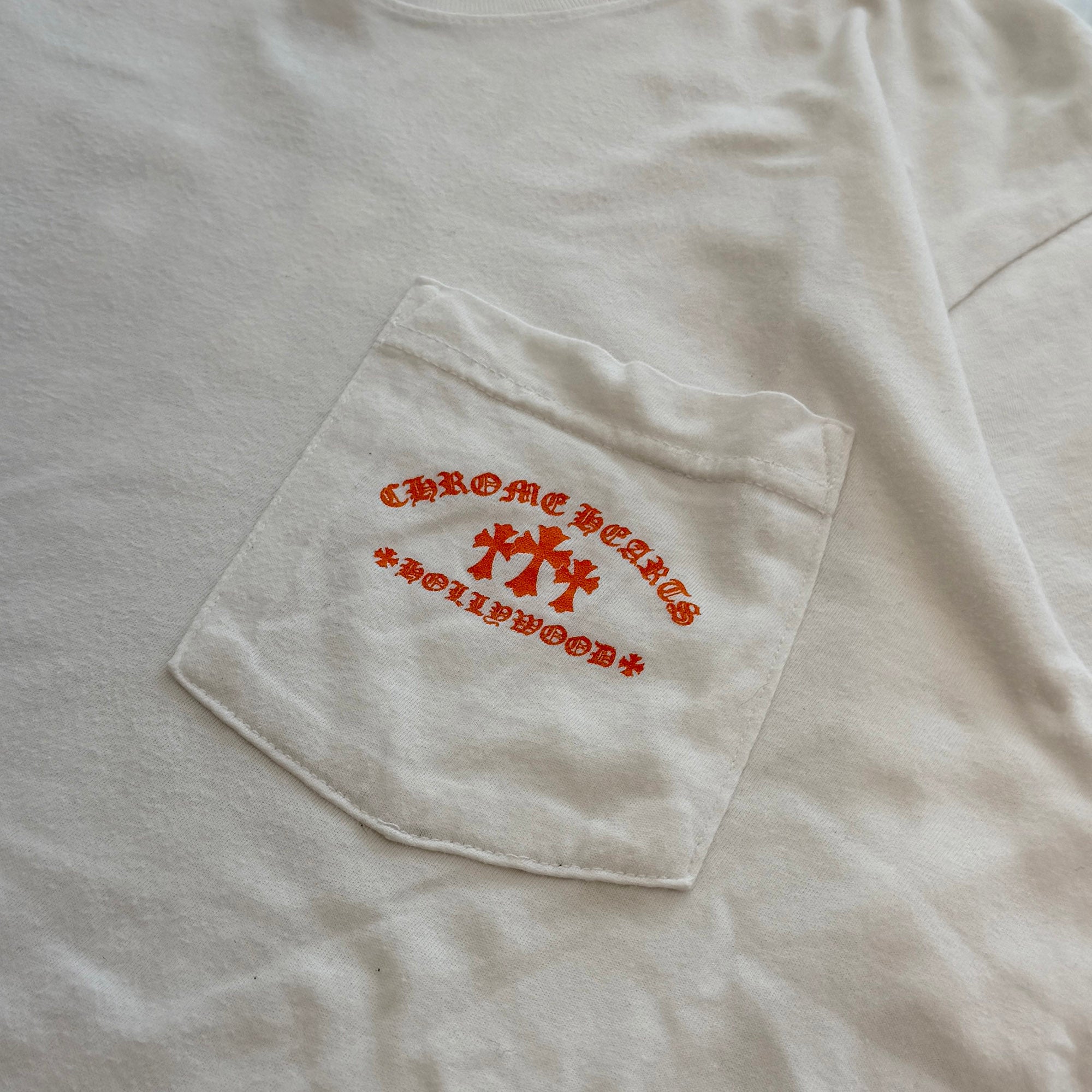 CHROME HEARTS King Taco 3 Cemetery Cross Print Tee Size M クロムハーツ キングタコ 3 セメタリークロス プリント Tシャツ サイズM