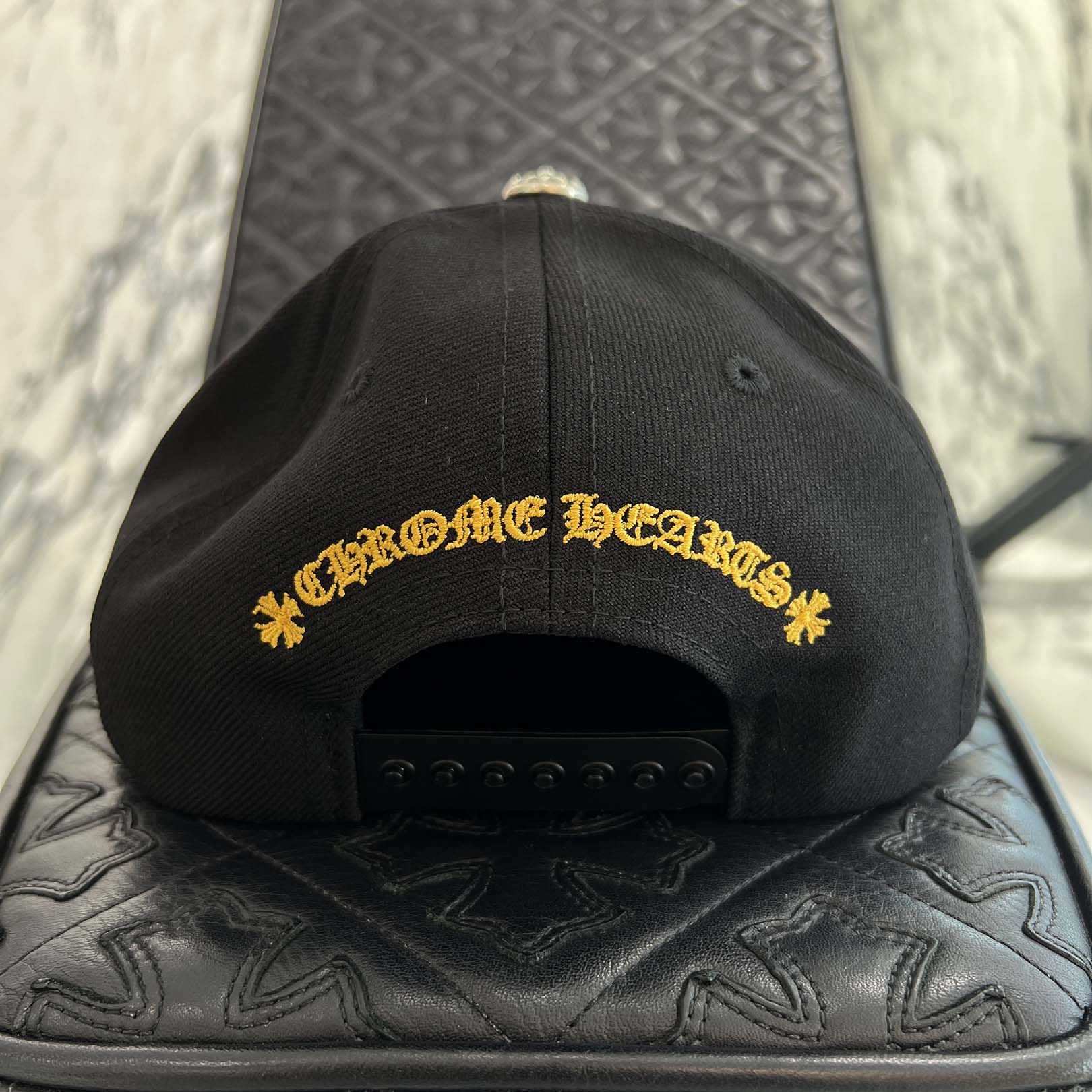 CHROME HEARTS 2025AW CH Logo Embroidery Trucker Cap Size ONE SIZE (51-61) クロムハーツ CHロゴ刺繍 トラッカーキャップ サイズONE SIZE (51-61)