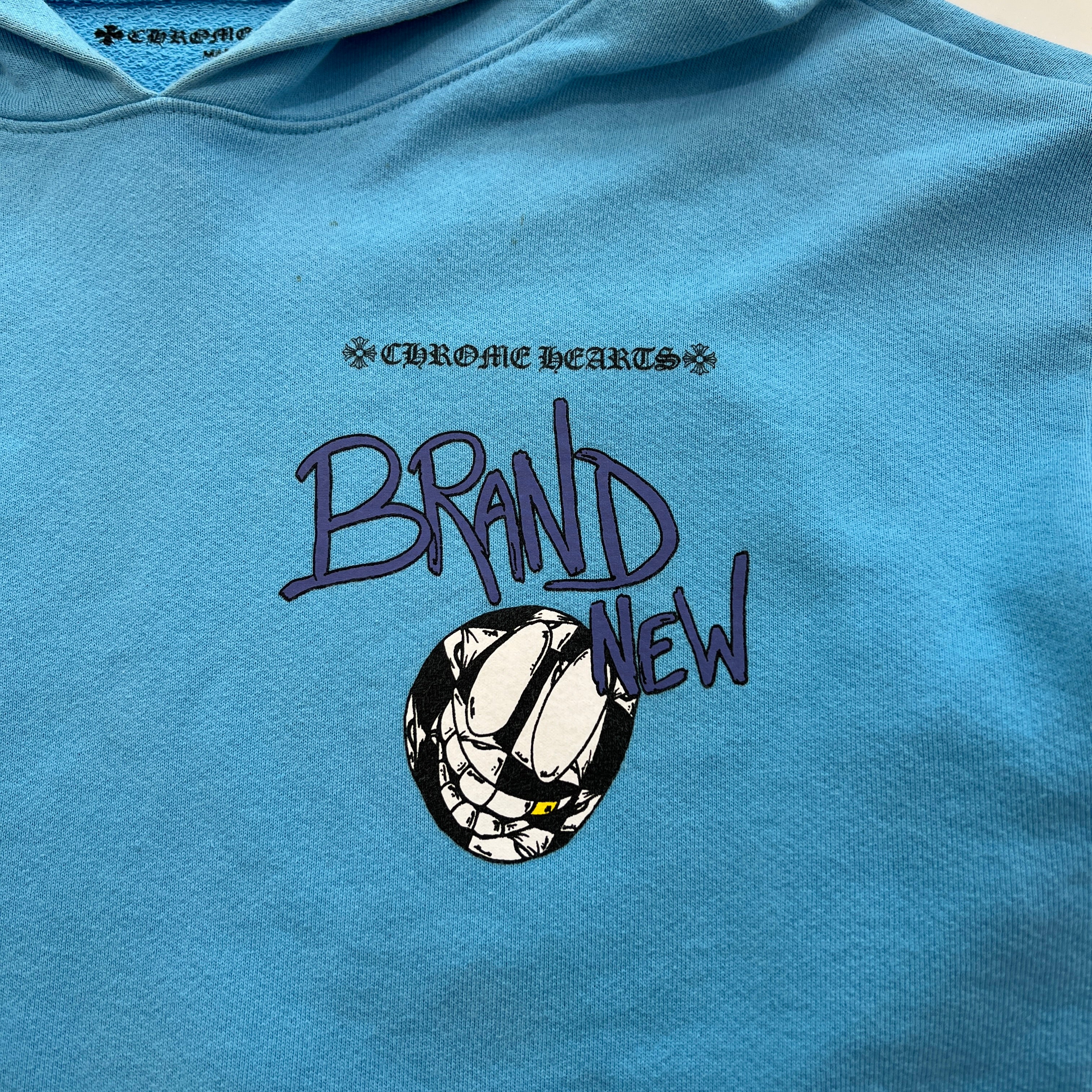 CHROME HEARTS × MATTY BOY 2024SS BRAIN NEW Pullover Hoodie Size XXL クロムハーツ×マッティボーイ ブレインニュー プルオーバーフーディ サイズXXL