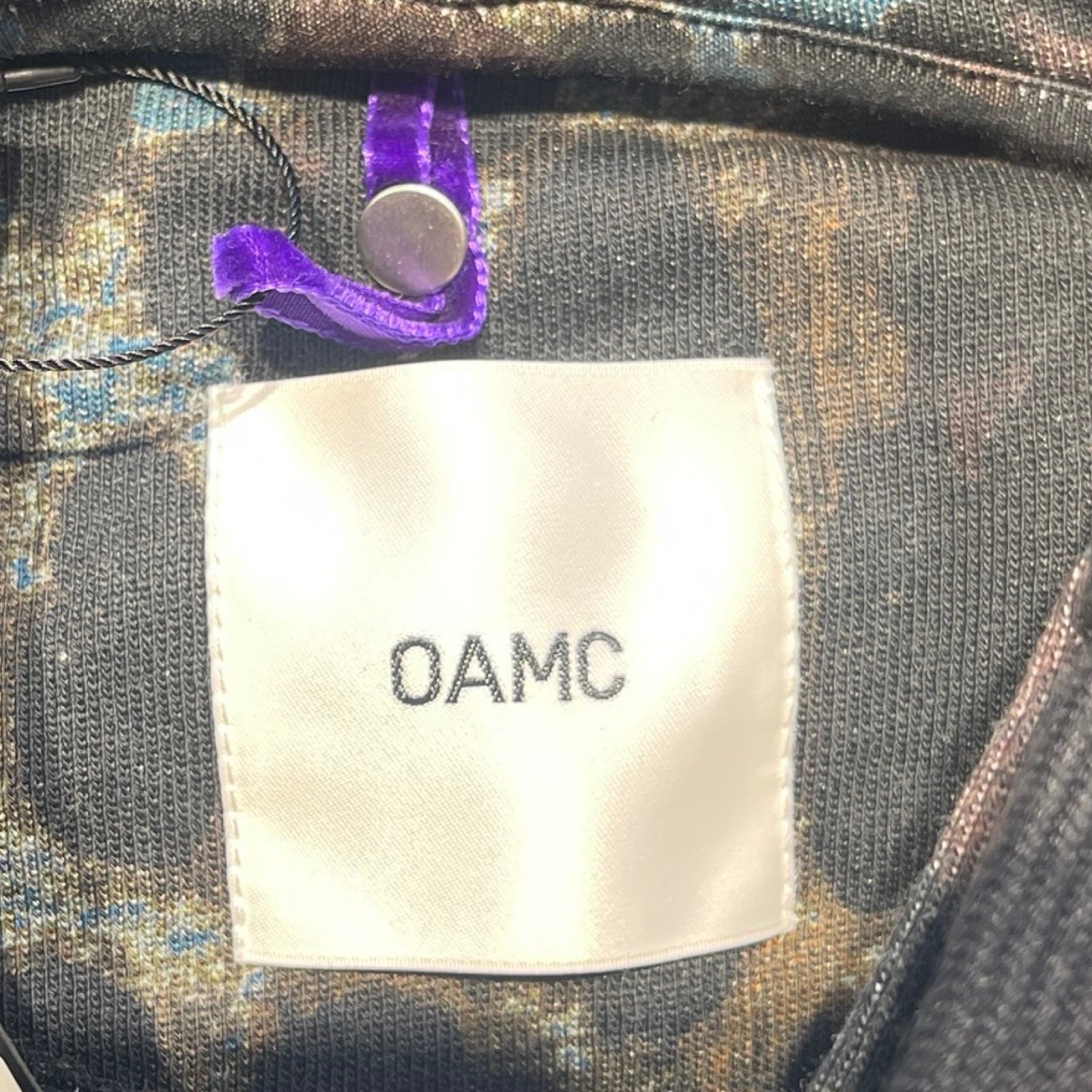 OAMC 2023AW Leopard Pullover Hoodie 23A28OAJ23 COTOA048 Size M オーエーエムシー ヒョウ柄プルオーバーフーディー サイズM