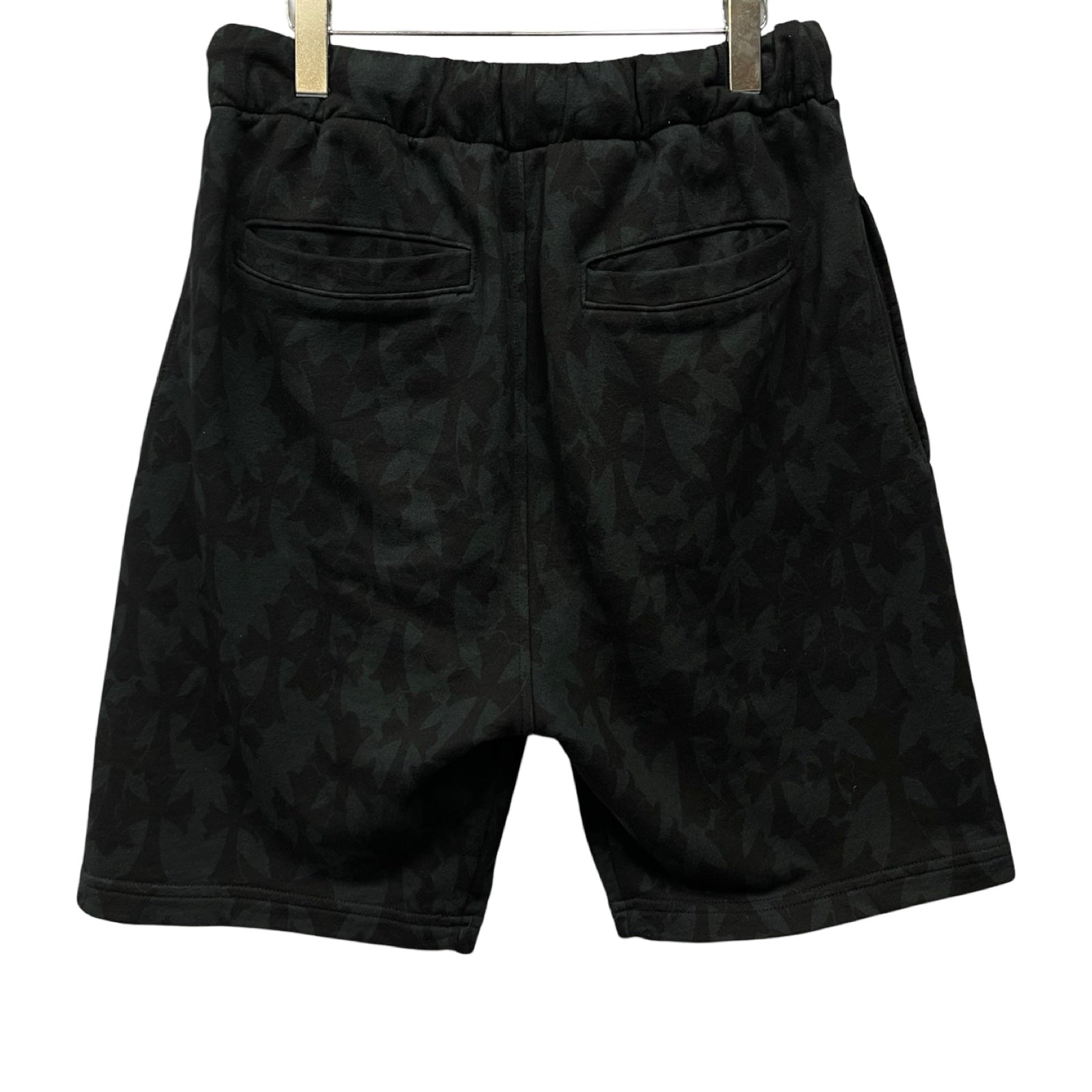 CHROME HEARTS 2024SS Graveyard Cemetery Cross Half Pants Size M