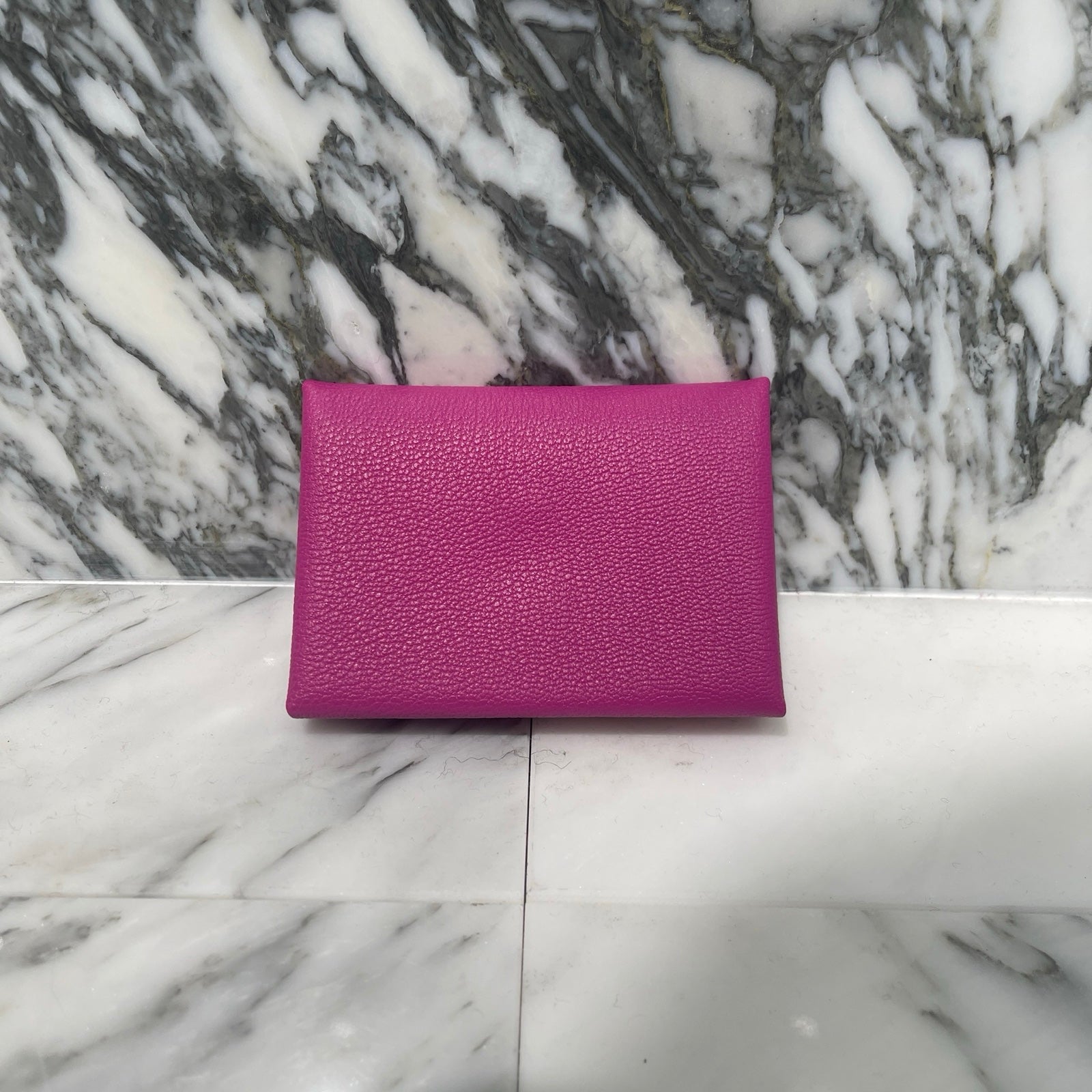 HERMES Calvi Duo Card Case "Magnolia" W刻印 エルメス カルヴィデュオ カードケース "マグノリア" W刻印