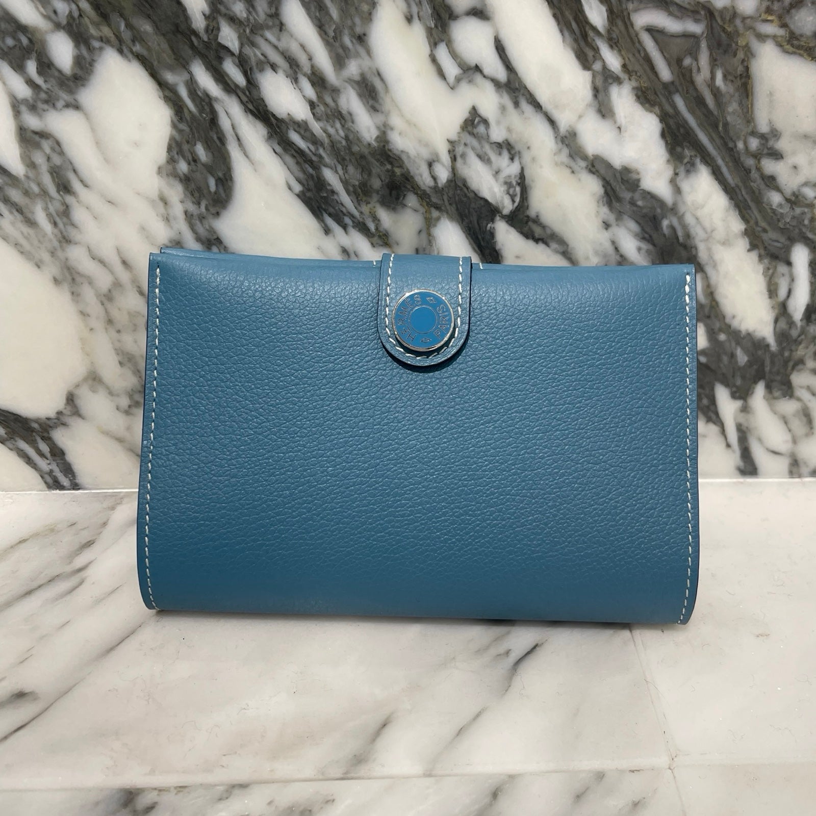 HERMES Dogon Card Wallet "Blue-Jean" B刻印 エルメス ドゴン カードウォレット "ブルージーン" B刻印