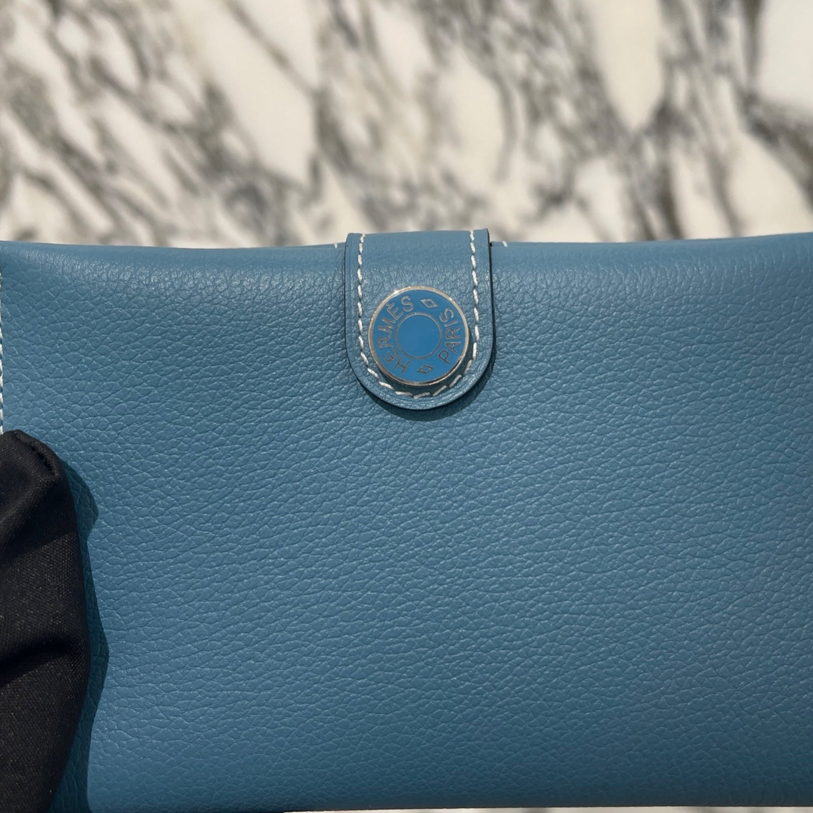 HERMES Dogon Card Wallet "Blue-Jean" B刻印 エルメス ドゴン カードウォレット "ブルージーン" B刻印