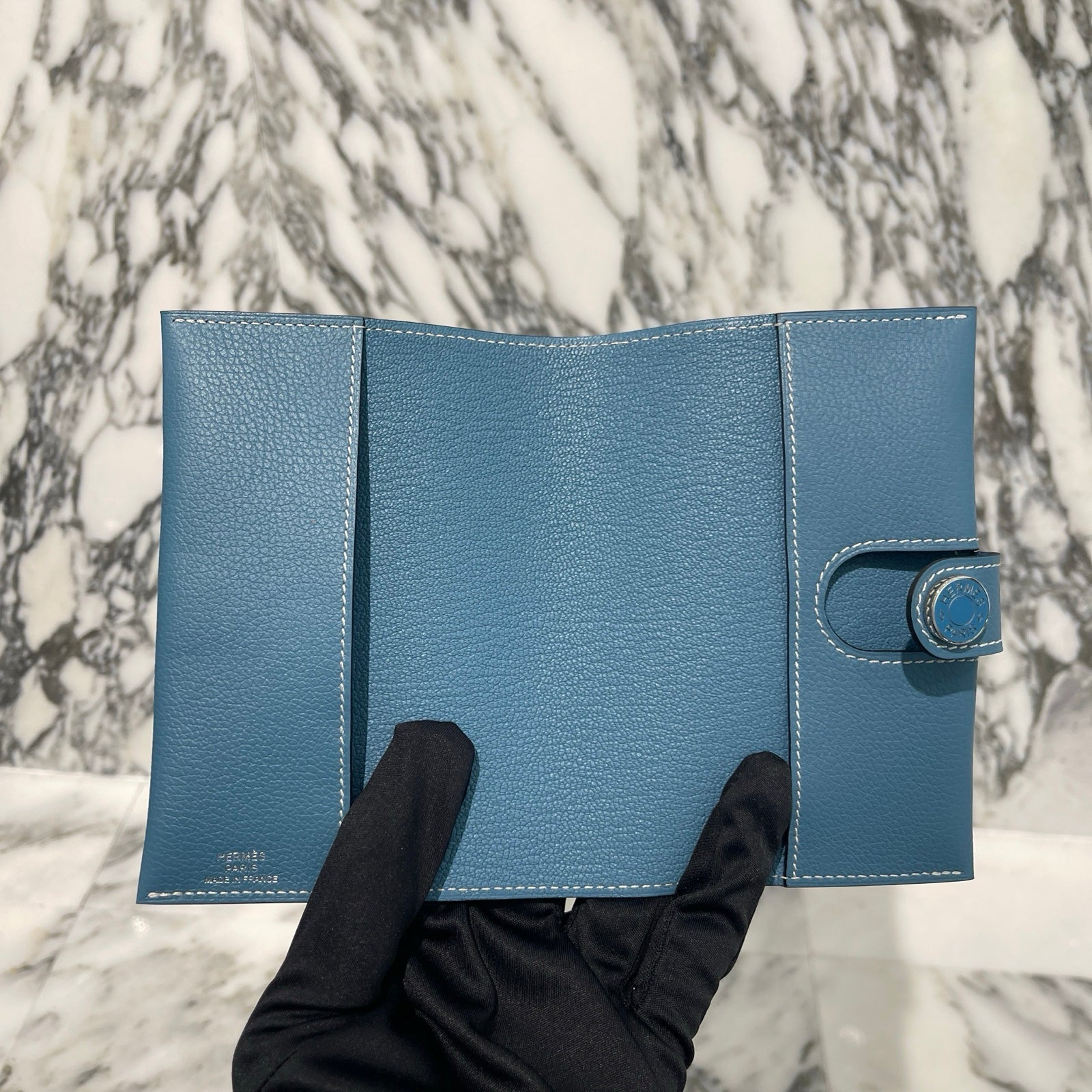 HERMES Dogon Card Wallet "Blue-Jean" B刻印 エルメス ドゴン カードウォレット "ブルージーン" B刻印