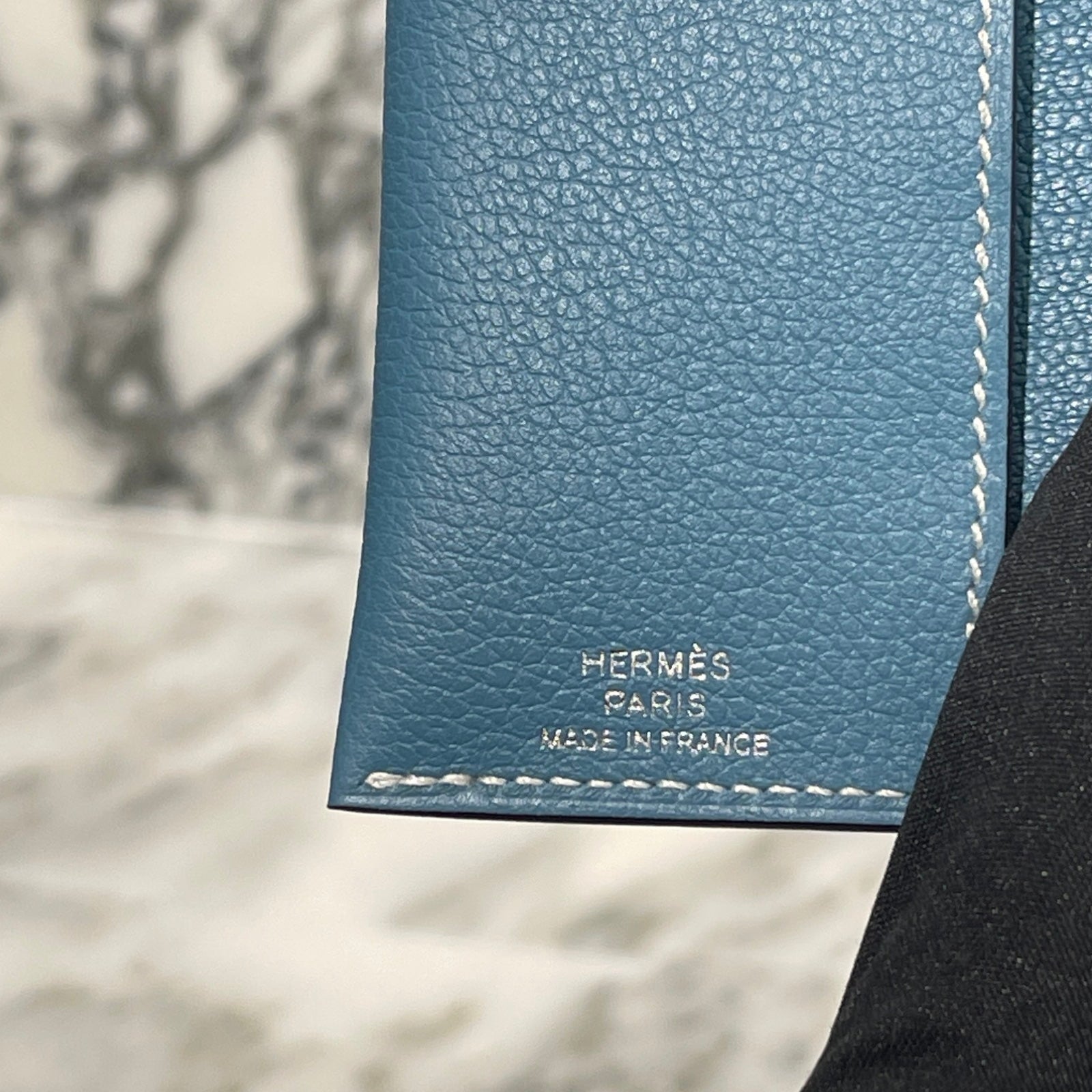 HERMES Dogon Card Wallet "Blue-Jean" B刻印 エルメス ドゴン カードウォレット "ブルージーン" B刻印