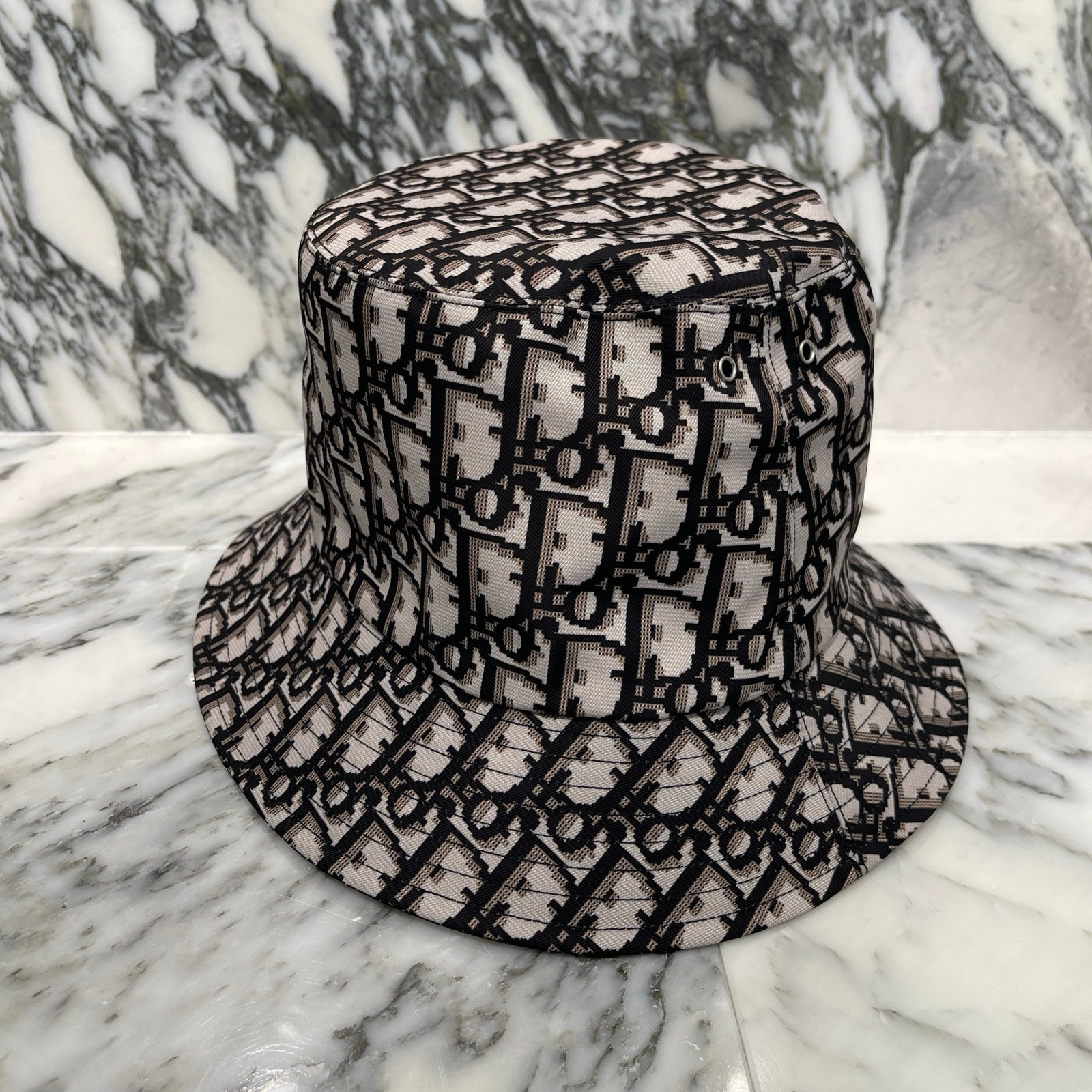 DIOR Reversible Oblique Bucket Hat 95TDD923A130 Size58 ディオール リバーシブル オブリーク バケットハット サイズ58