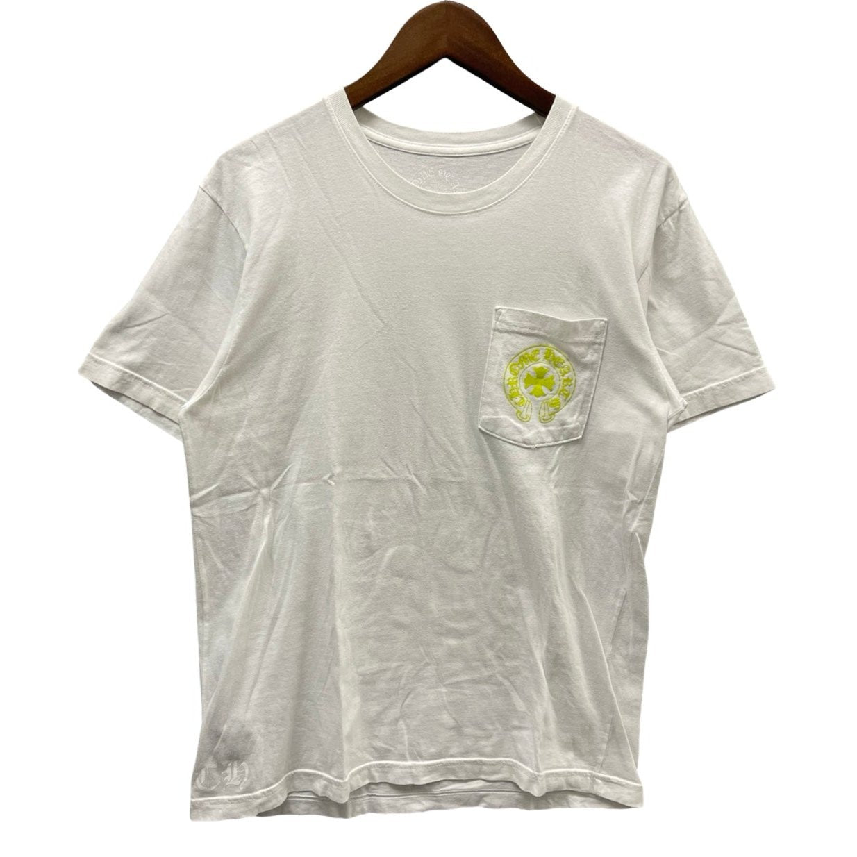 CHROME HEARTS Made In Hollywood Vertical Logo Tee Size M