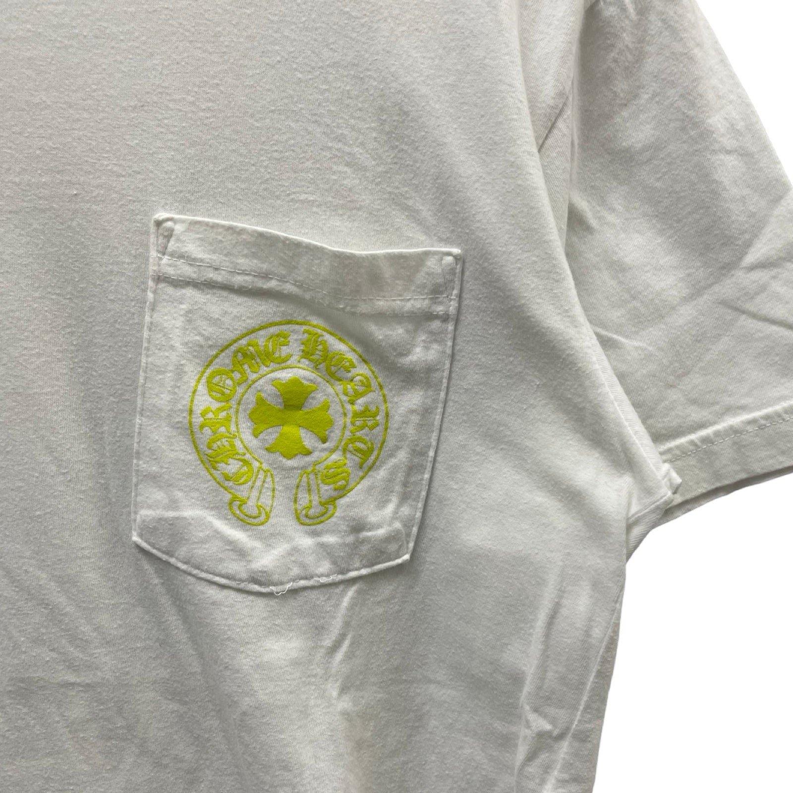 CHROME HEARTS Made In Hollywood Vertical Logo Tee Size M