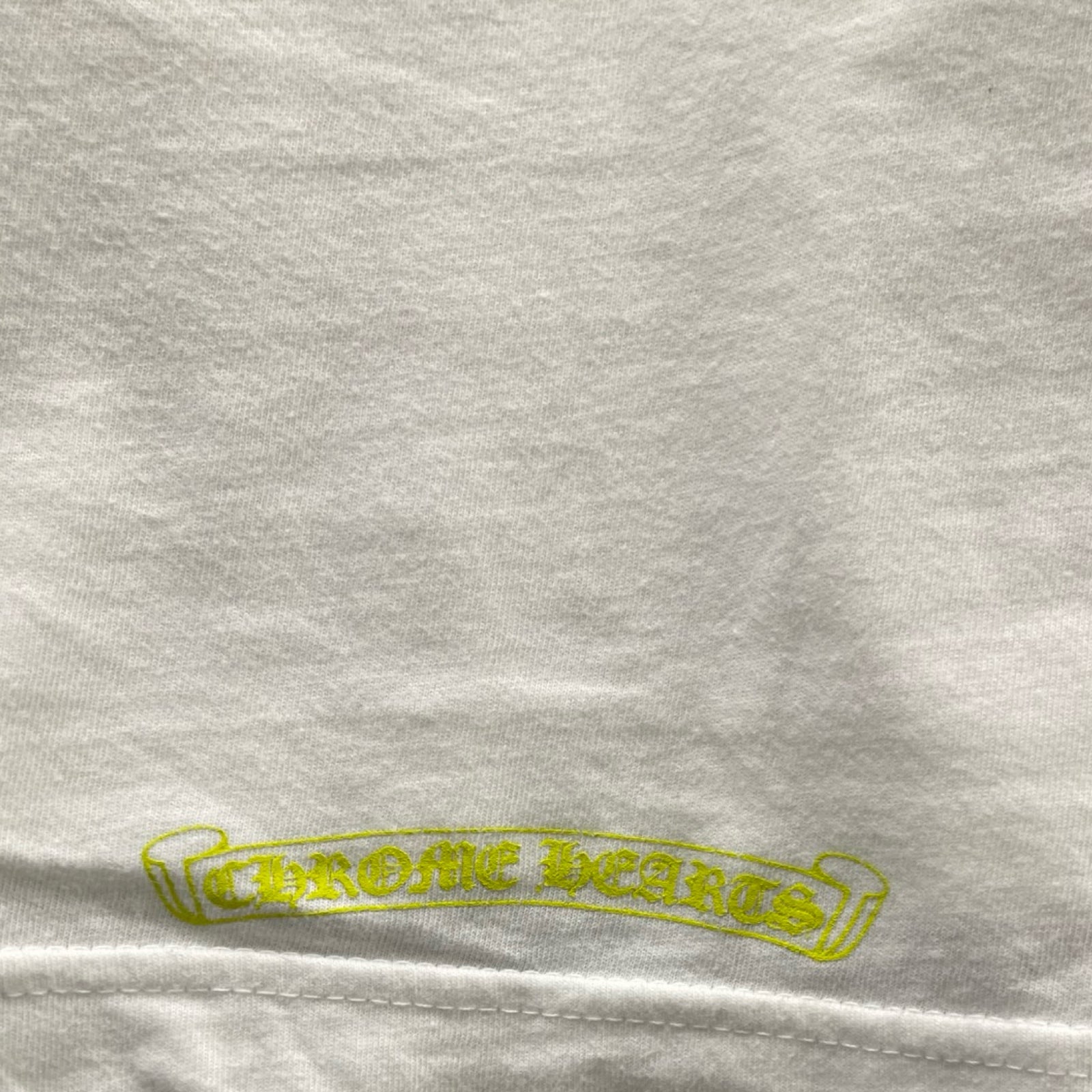 CHROME HEARTS Made In Hollywood Vertical Logo Tee Size M