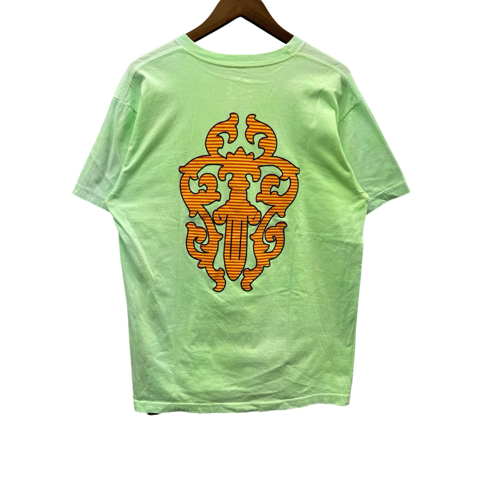 CHROME HEARTS Striped Dagger Tee Size L