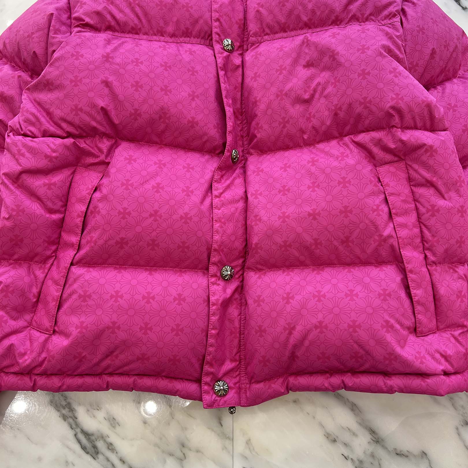 CHROME HEARTS CH Plus Stiff Down Jacket Size M クロムハーツ CHプラス スティッフ ダウンジャケット サイズM