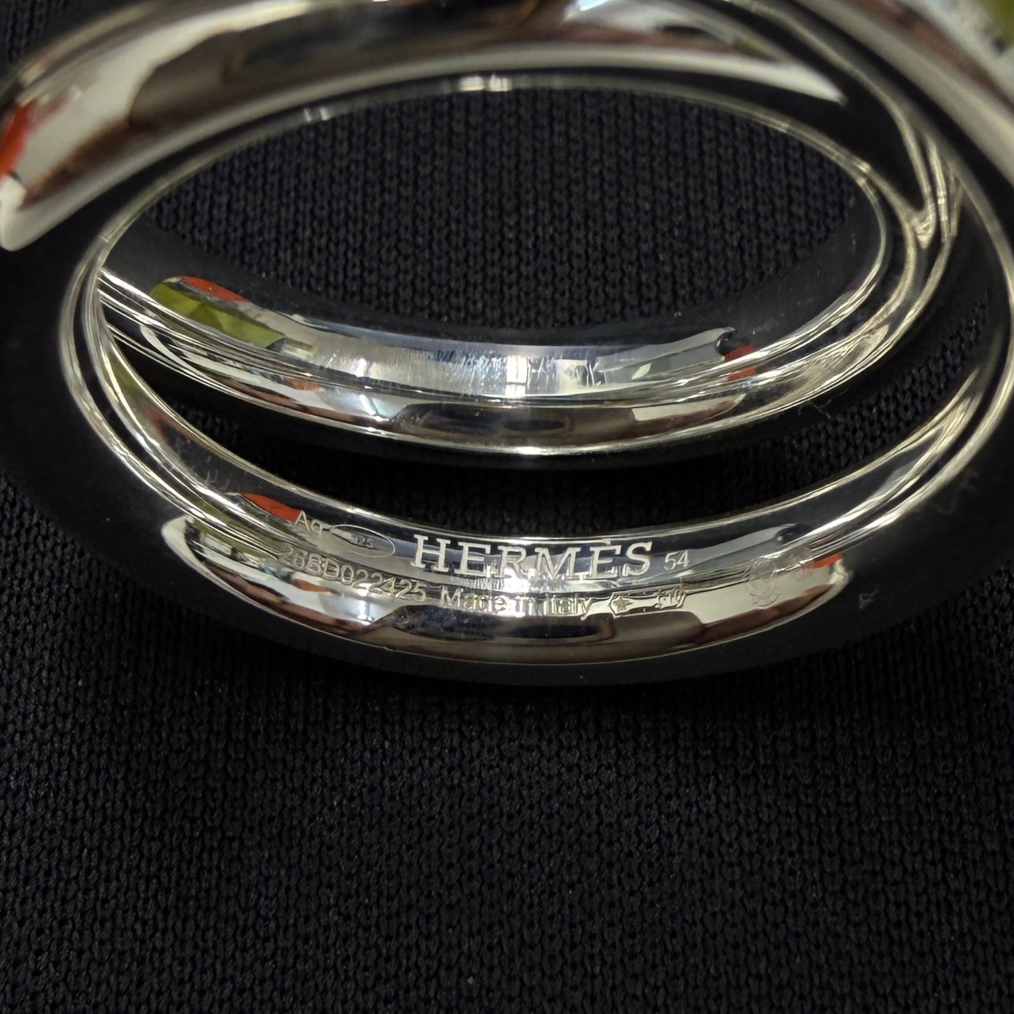 HERMES Vertige Ring Ag925 Size 54 (14号) エルメス ヴェルティージュ リング Ag925 サイズ54 (14号)