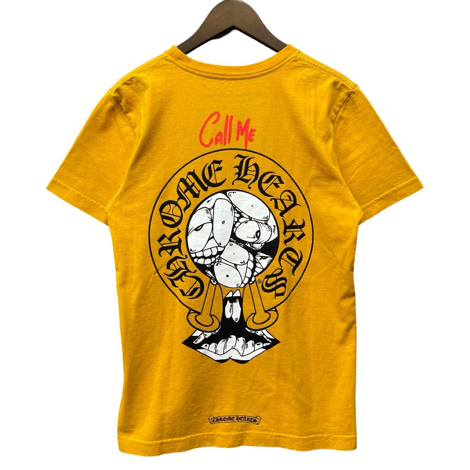 CHROME HEARTS×MATTY BOY 2019SS PPO Mustard Tee Size S