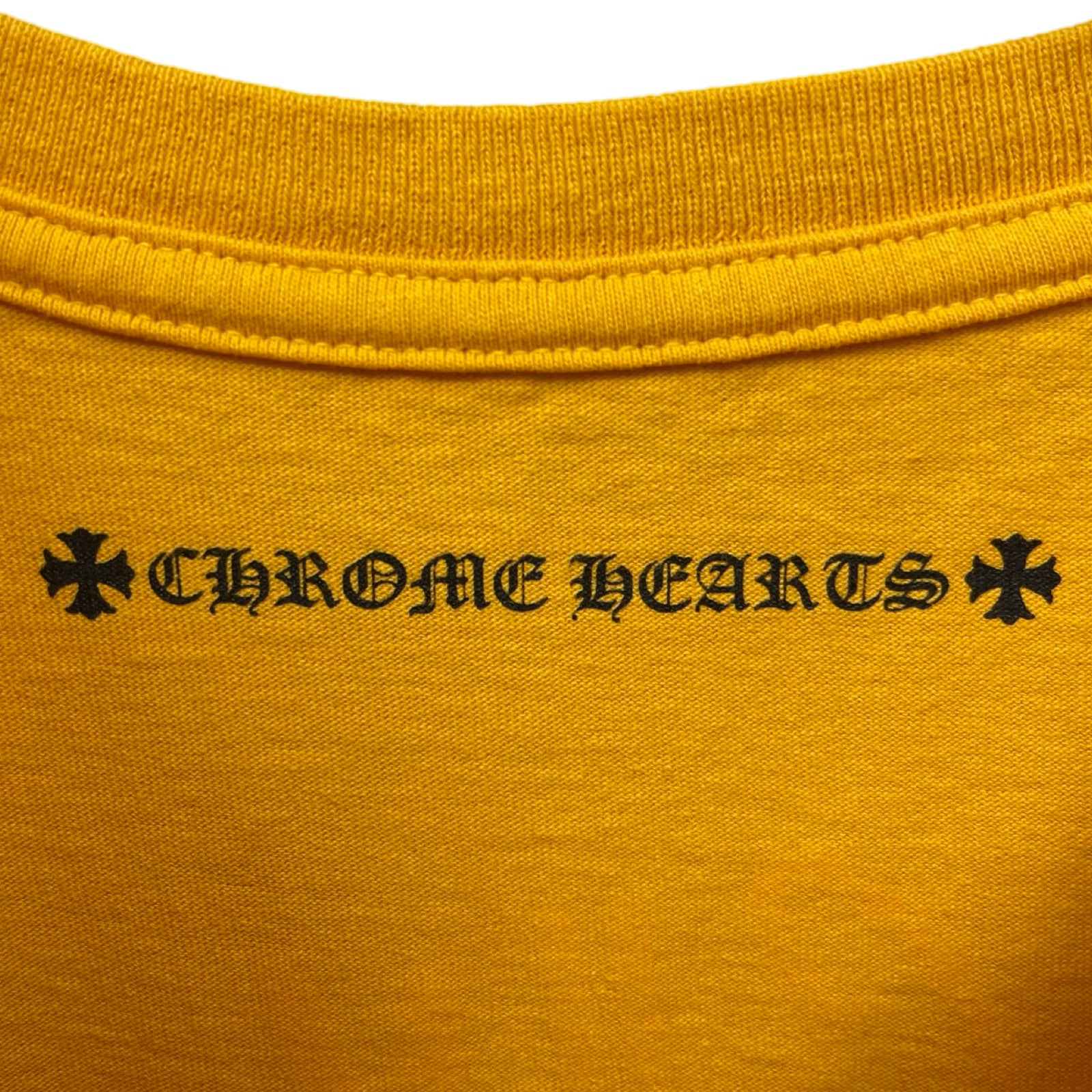 CHROME HEARTS×MATTY BOY 2019SS PPO Mustard Tee Size S